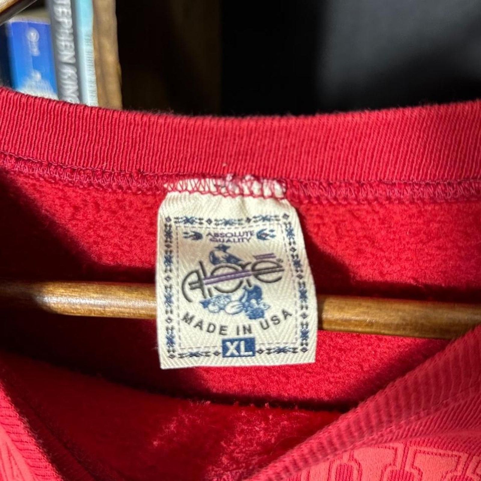 Hanes Vintage 90s Black Hills South Dakota Crewneck Red Sweatshirt Size US XL / EU 56 / 4 - 3 Thumbnail