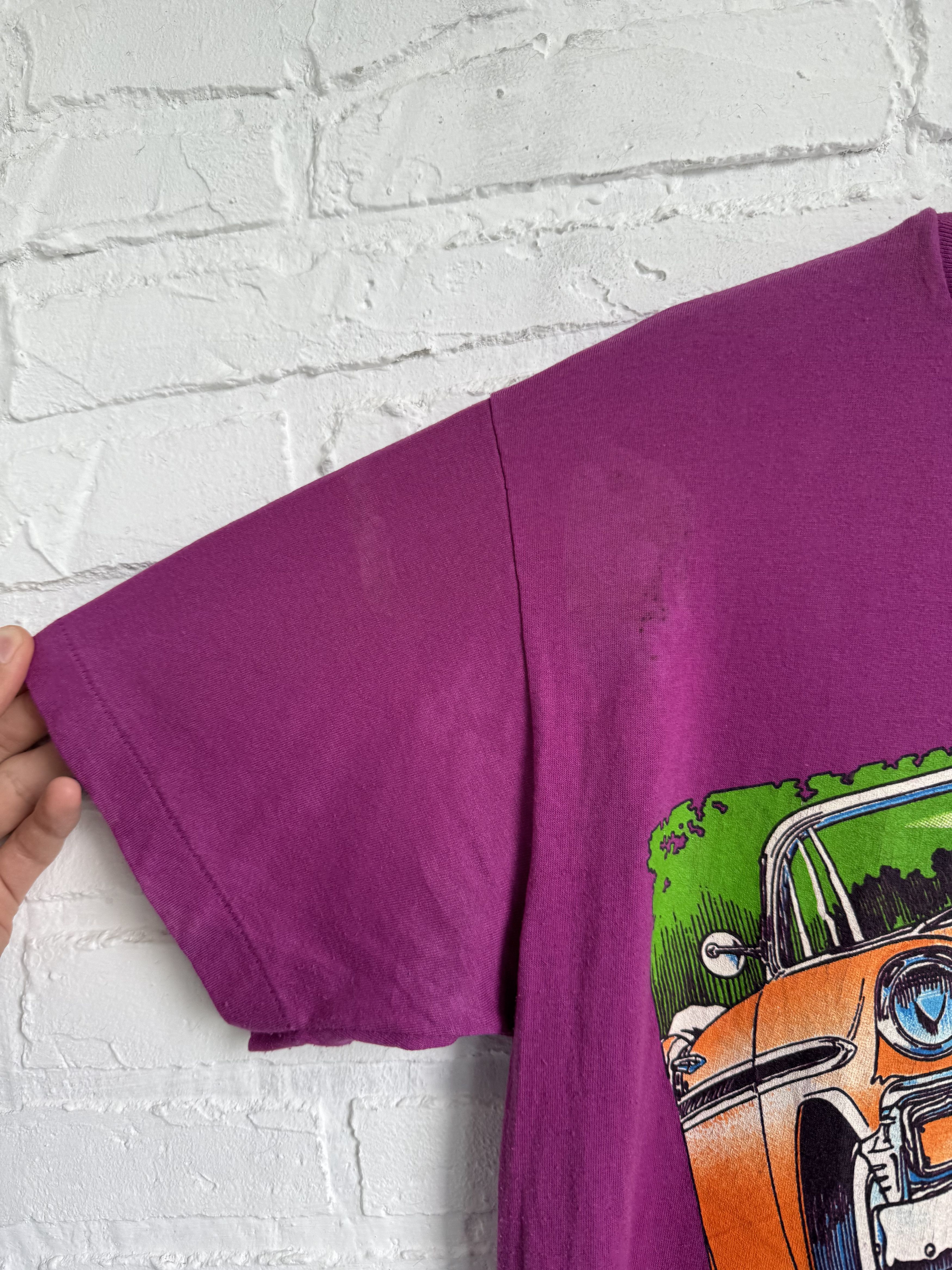 Vintage Vintage 90s Chrome Cruisers racing cars 50’s t-shirt Size US L / EU 52-54 / 3 - 5 Thumbnail