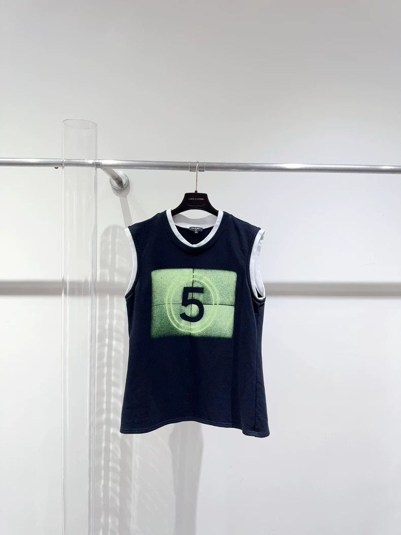Chanel Chanel Number 5 Sleeveless Top - dmc Size US M / EU 48-50 / 2 - 1 Thumbnail