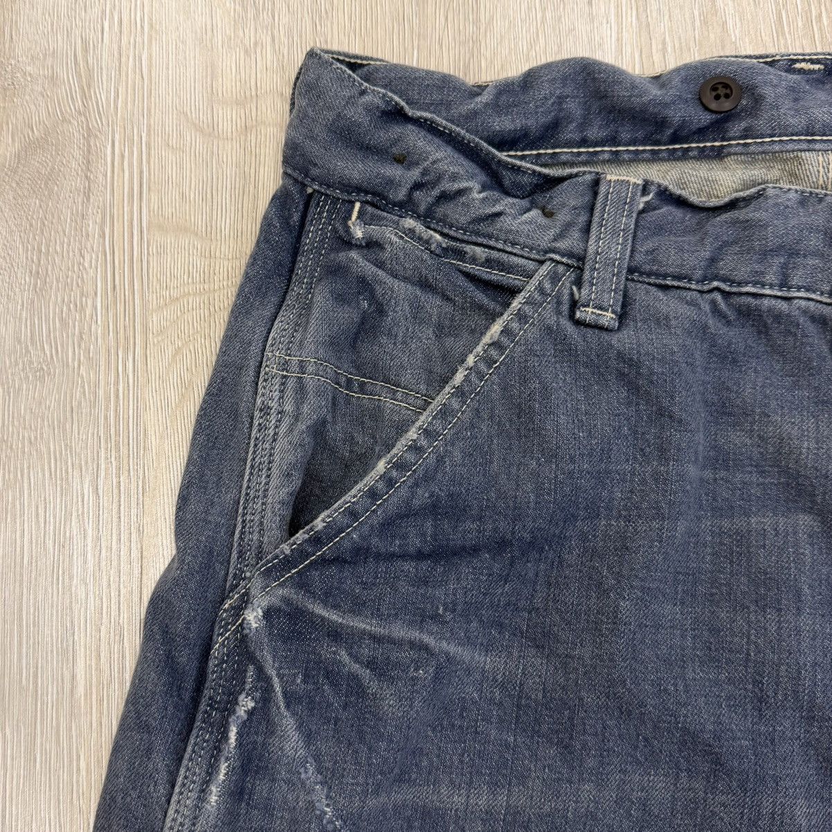 Journal Standard Journal Standard Luxe Carpenter Denim Workwear Pants Size US 30 / EU 46 - 3 Thumbnail