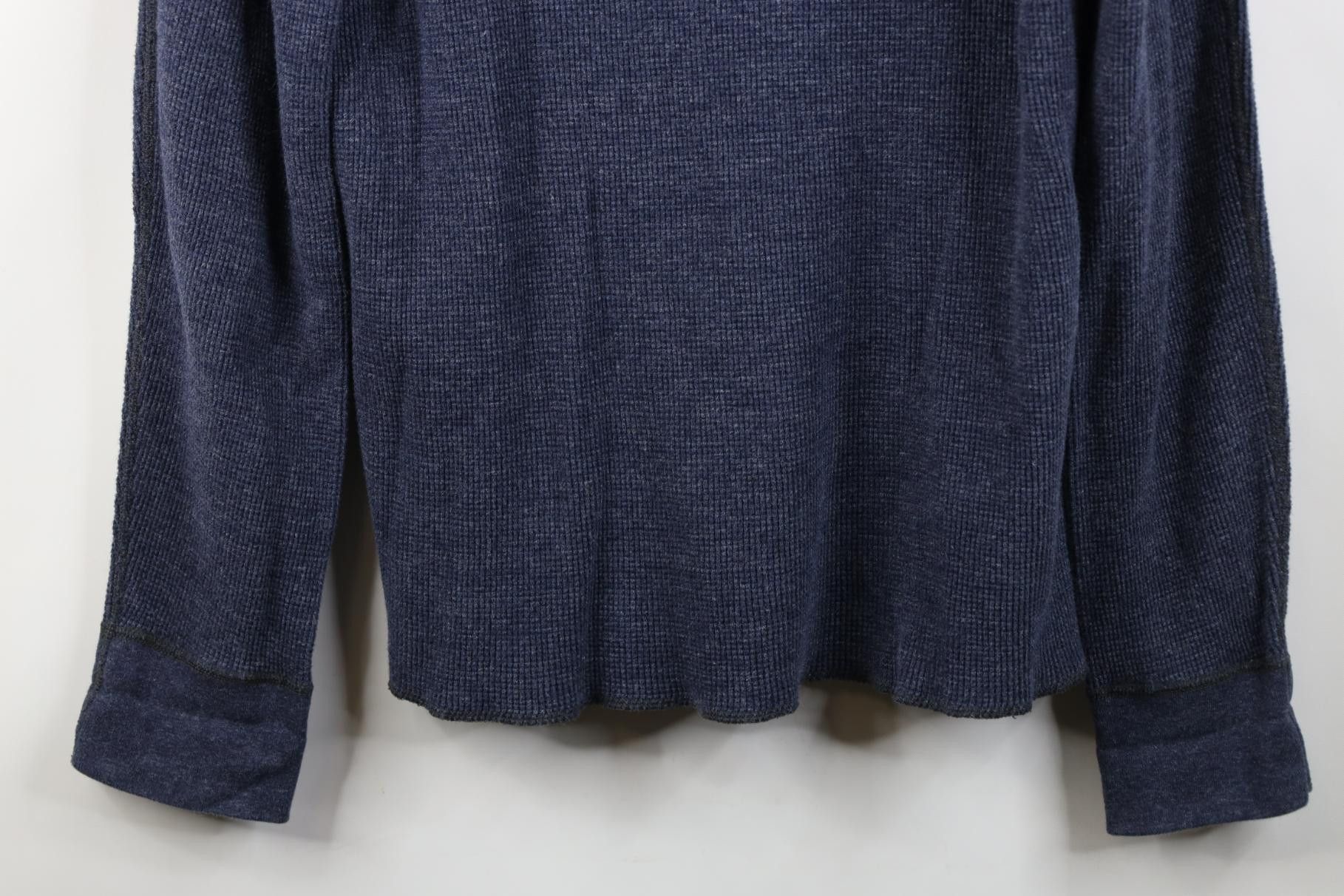 Wallace & Barnes Wallace & Barnes Waffle Knit Long Sleeve Henley T-Shirt Size US XL / EU 56 / 4 - 3 Thumbnail