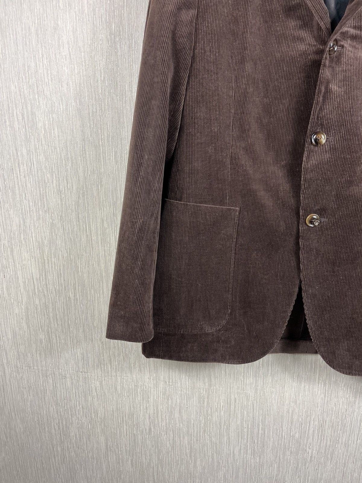 Ermenegildo Zegna Ermenegildo Zegna cashco comfort corduroy blazer jacket Size US M / EU 48-50 / 2 - 7 Thumbnail