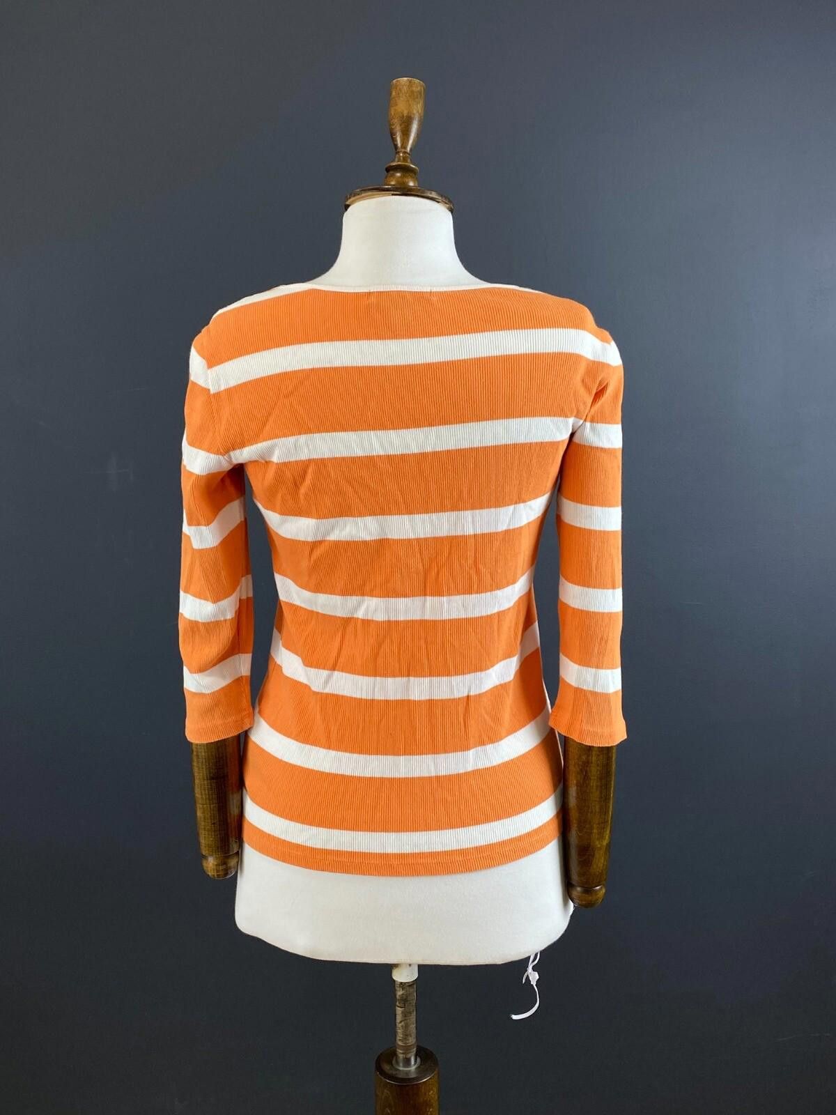 Lauren Ralph Lauren Lauren Ralph Lauren Stripe Knit Boat Neck Sweater Size S Size S / US 4 / IT 40 - 6 Thumbnail