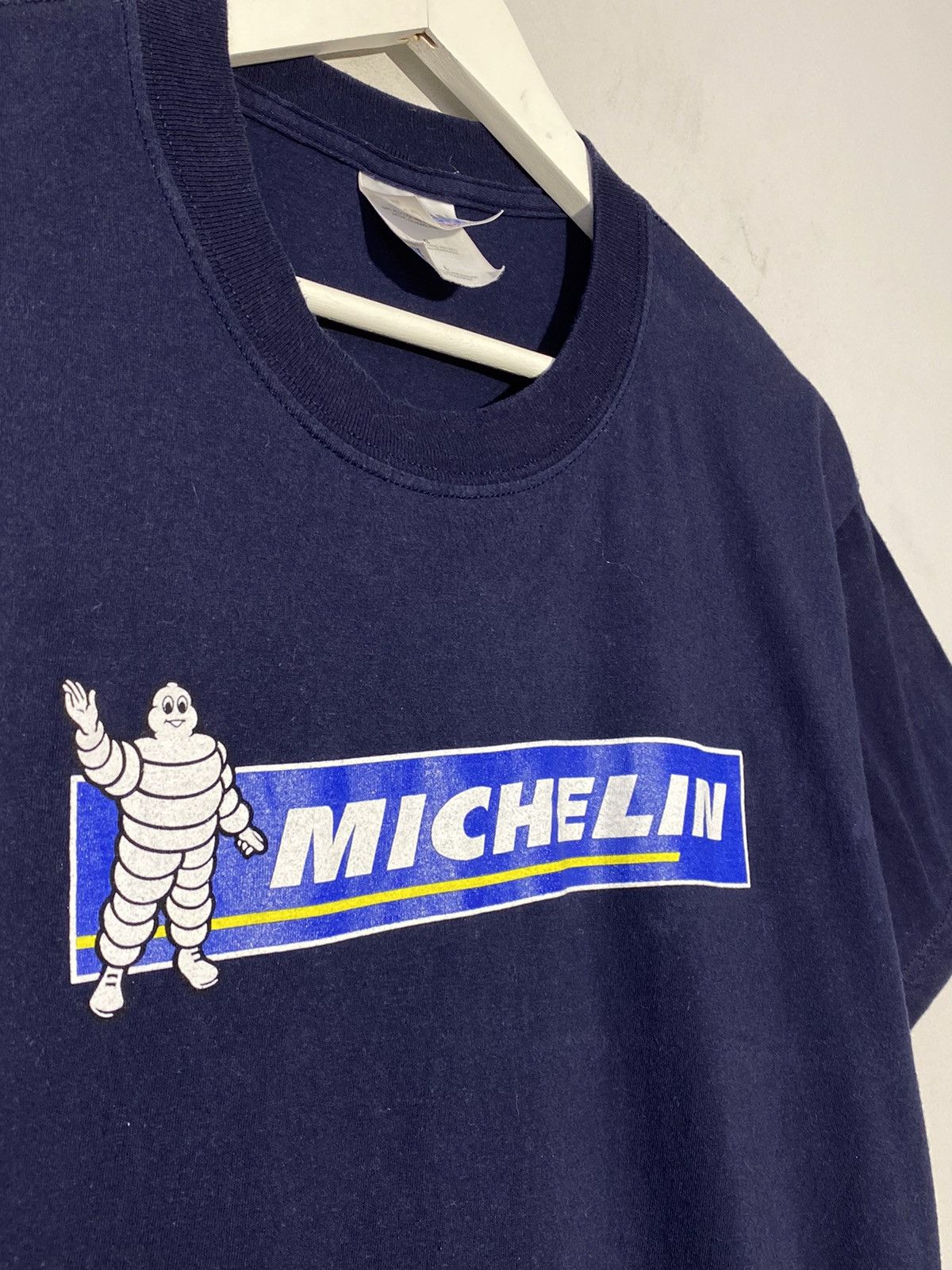 Formula 1 × Vintage Vintage 00s Michelin streetwear style racing graphic T-shirt Size US L / EU 52-54 / 3 - 2 Thumbnail