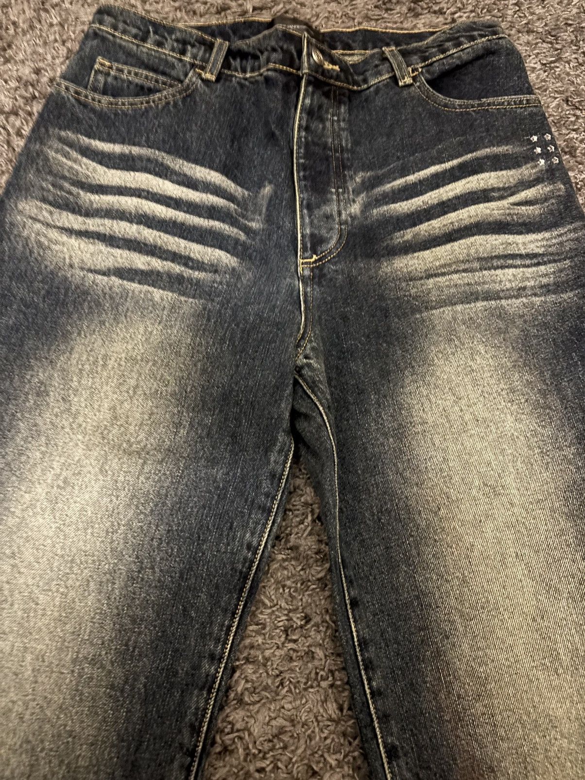 Other “Reg” rhinestone jeans Size US 31 - 2 Thumbnail
