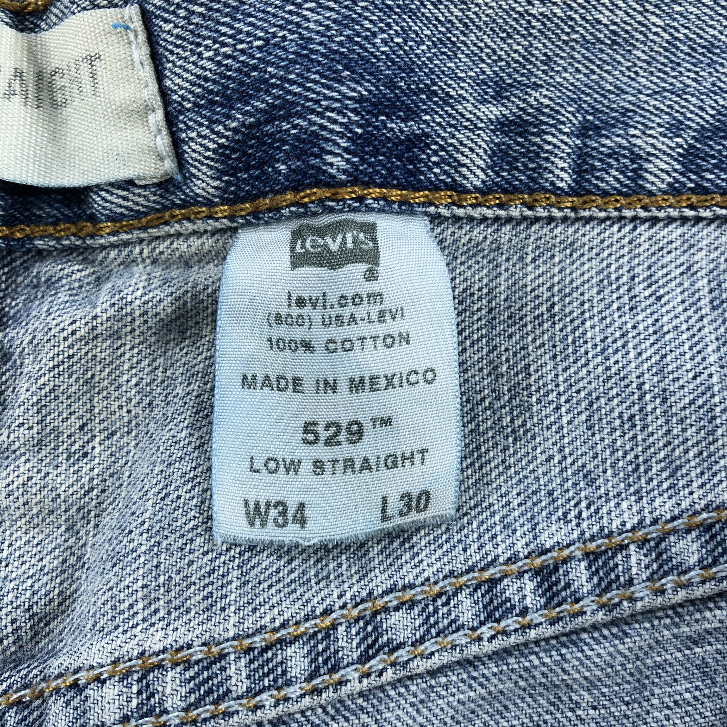 Levi's × Vintage Vintage Light Wash Levis 529 Jeans-JM2438 Size US 36 / EU 52 - 13 Thumbnail