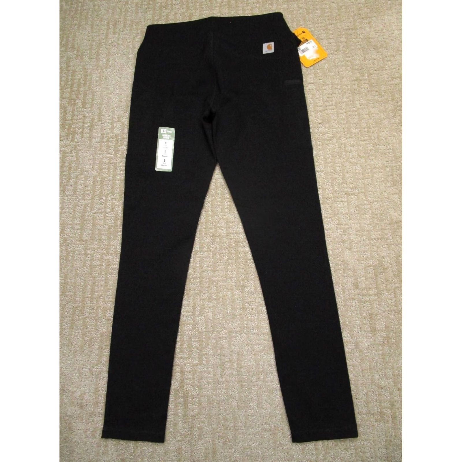 Carhartt Carhartt Leggings Women Black S Leggings Athletic Athleisure Logo 90s? Size 28" / US 6 / IT 42 - 3 Thumbnail