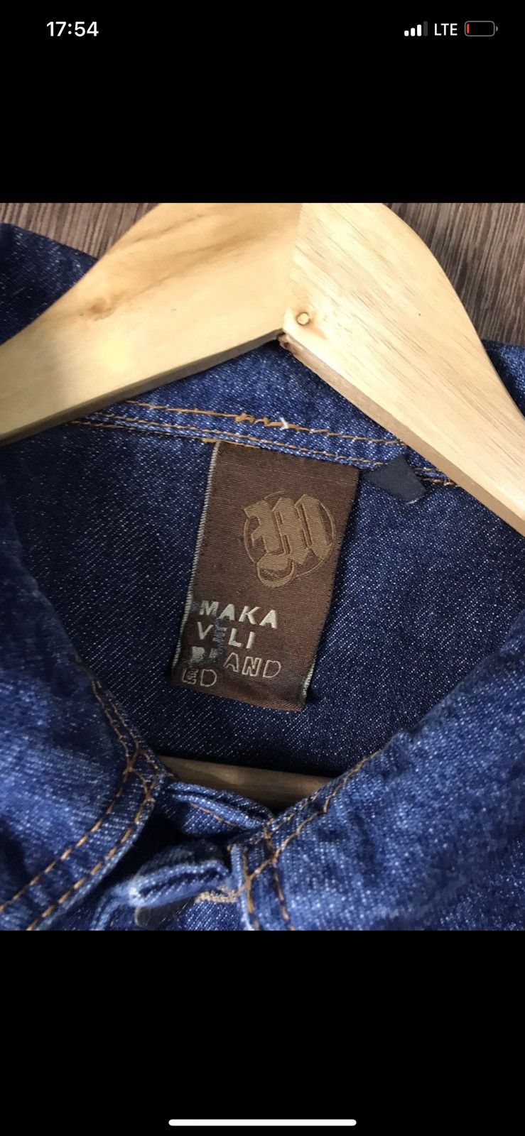 ICON Motorsports × Makaveli × Vintage Makaveli 2Pac Rare Denim Jacket 90s vintage Size US XL / EU 56 / 4 - 7 Thumbnail