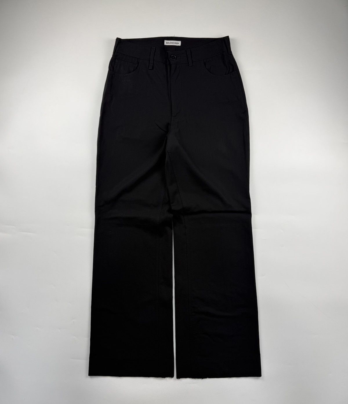 Balenciaga Balenciaga Wide Leg Pants Size US 28 / EU 44 - 1 Thumbnail