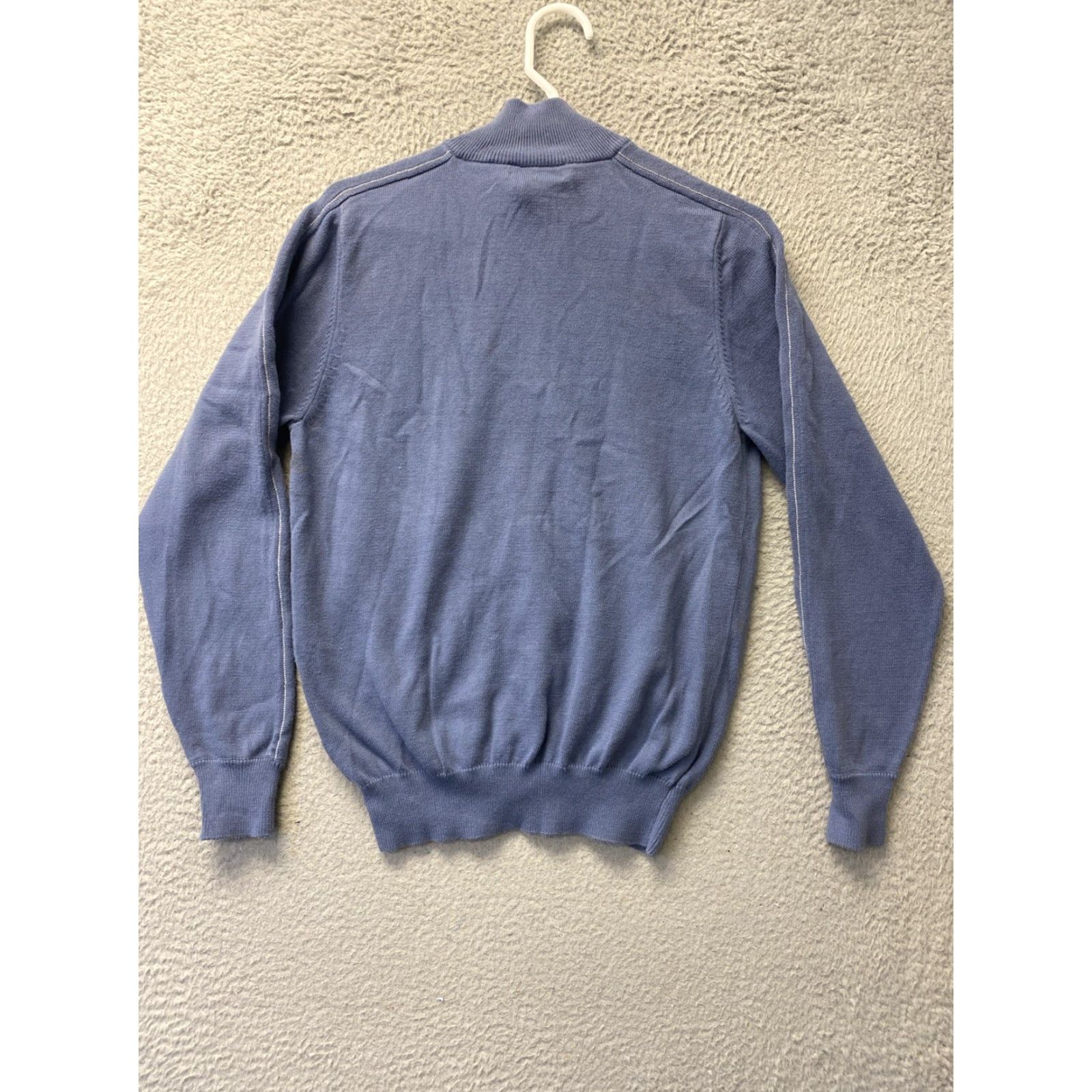 Calvin Klein Calvin Klein Golf Sweater Small Blue 1/4 Zip Fleece Pullover Mens Size US S / EU 44-46 / 1 - 8 Thumbnail