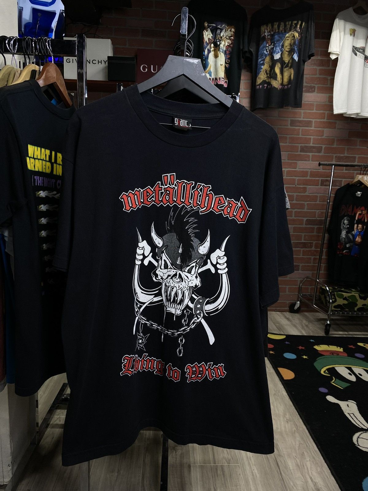 Vintage Vintage 90’s Metallica Band T-Shirt Vtg Metal Band Tee XL Size US XL / EU 56 / 4 - 1 Thumbnail