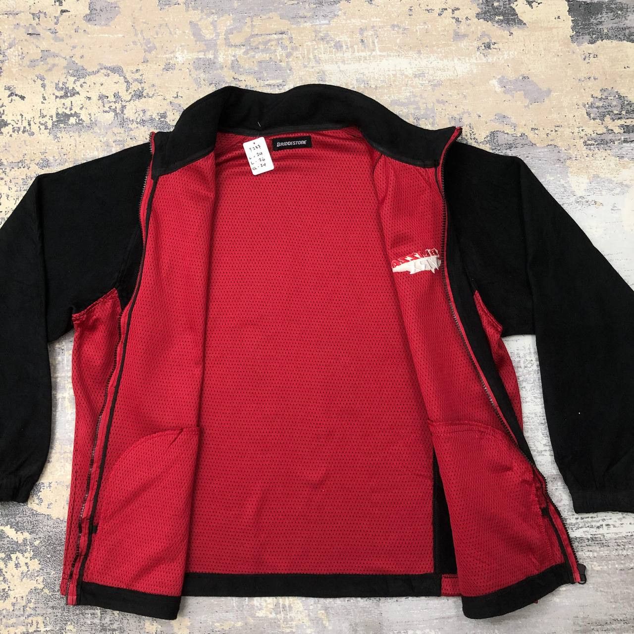 Japanese Brand Y237 JAPAN Bridgestone x BLIZZAK VRX FLEECE JACKET Size US L / EU 52-54 / 3 - 3 Thumbnail