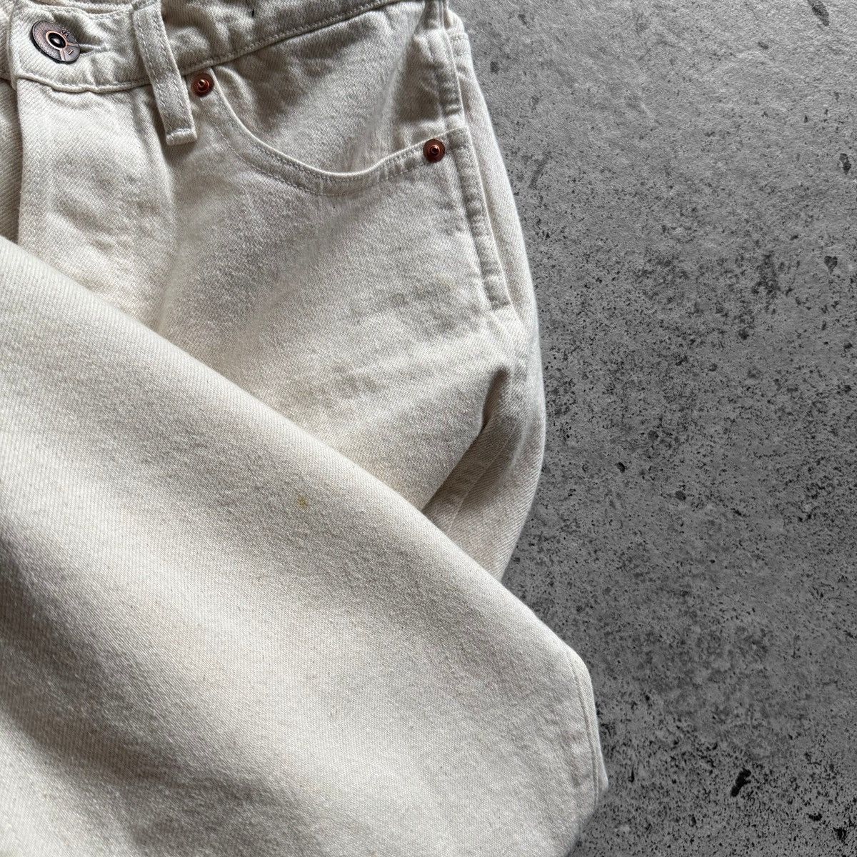 3x1 3x1 NYC Wmns Austin Crop White High Waist Straight Leg Jeans Size 28" / US 6 / IT 42 - 5 Thumbnail