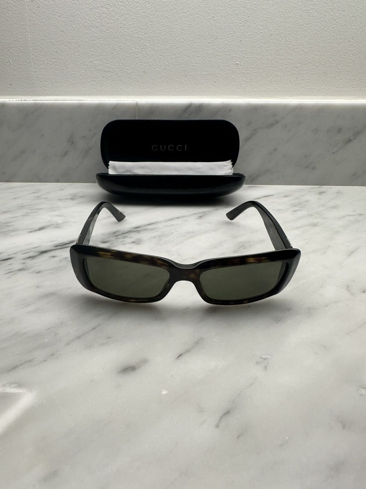Designer × Gucci 🔥 Gucci gg2987 tortoise sunglasses with logo tom ford era Size ONE SIZE - 3 Thumbnail
