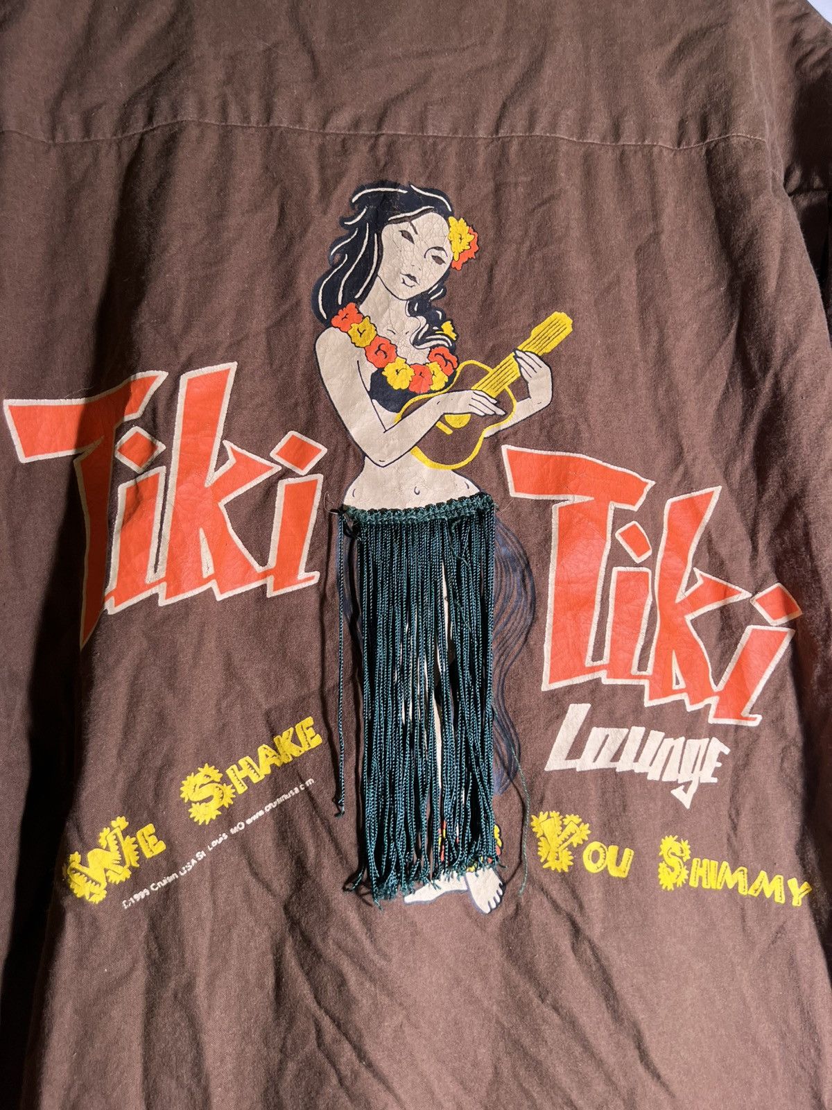 Vintage 90’s 2000’s VTG Vintage Tiki Lounge Hawaiian Hula Girl Shirt Size US XXL / EU 58 / 5 - 5 Thumbnail