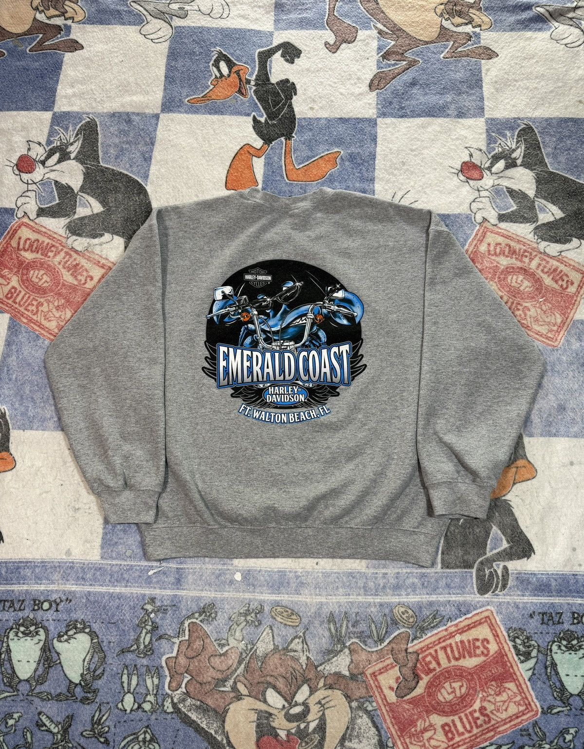 Harley Davidson Harley crewneck sweatshirt Size US XL / EU 56 / 4 - 1 Thumbnail