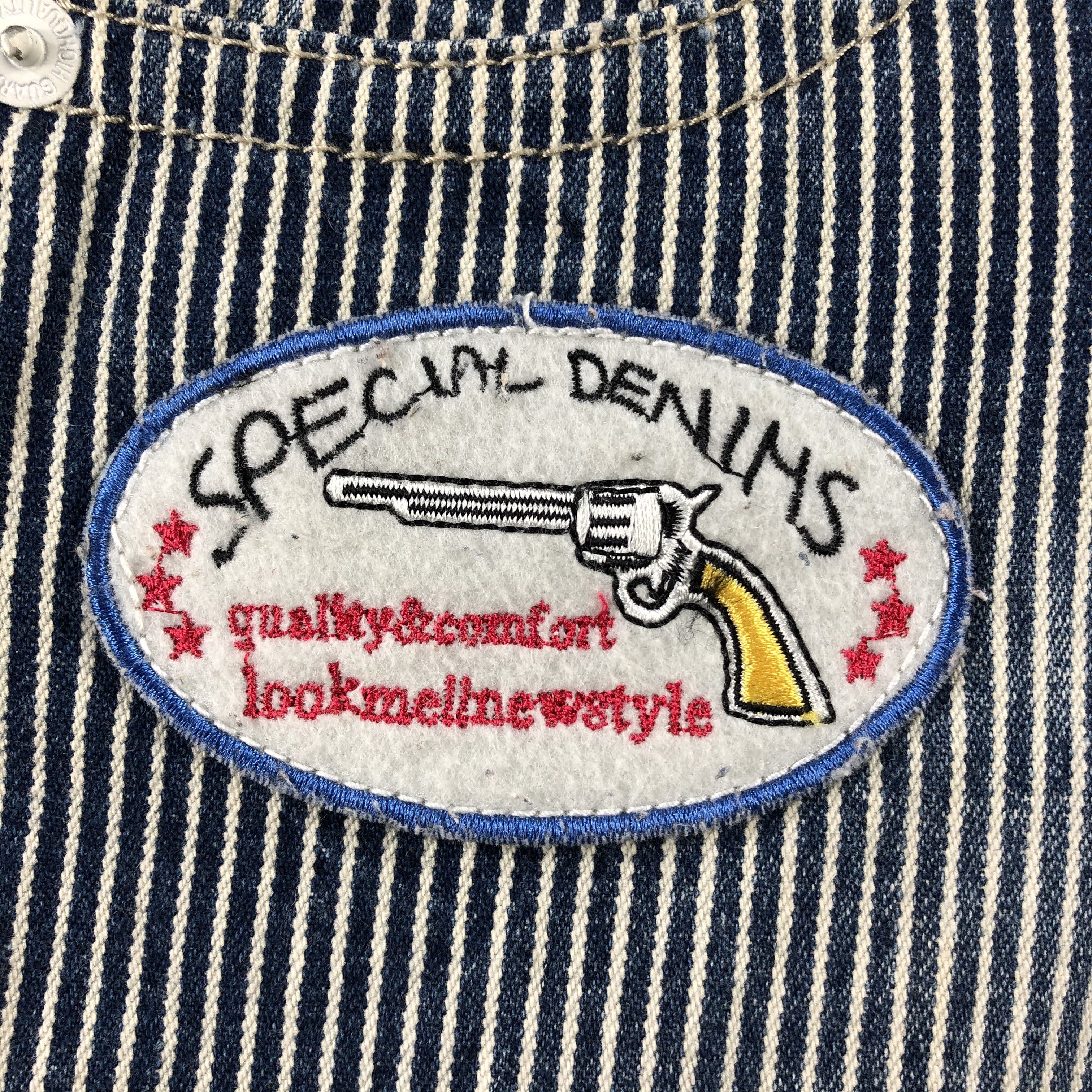 Japanese Brand Special Denims Jeans Hickory Distressed Denim KJ828 Size US 30 / EU 46 - 7 Thumbnail