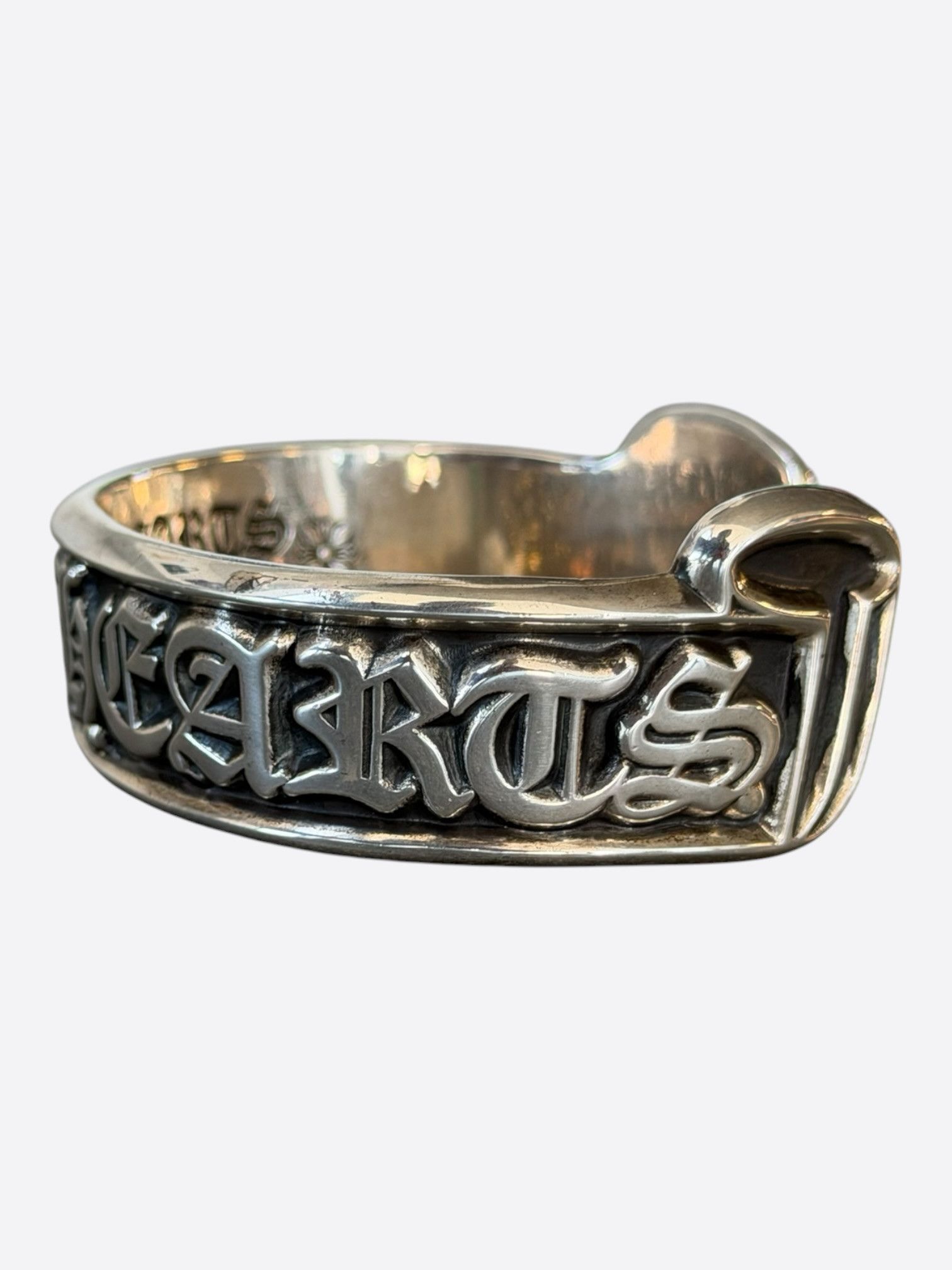 Chrome Hearts Chrome Hearts Silver Scroll Cuff Bracelet Size ONE SIZE - 2 Thumbnail