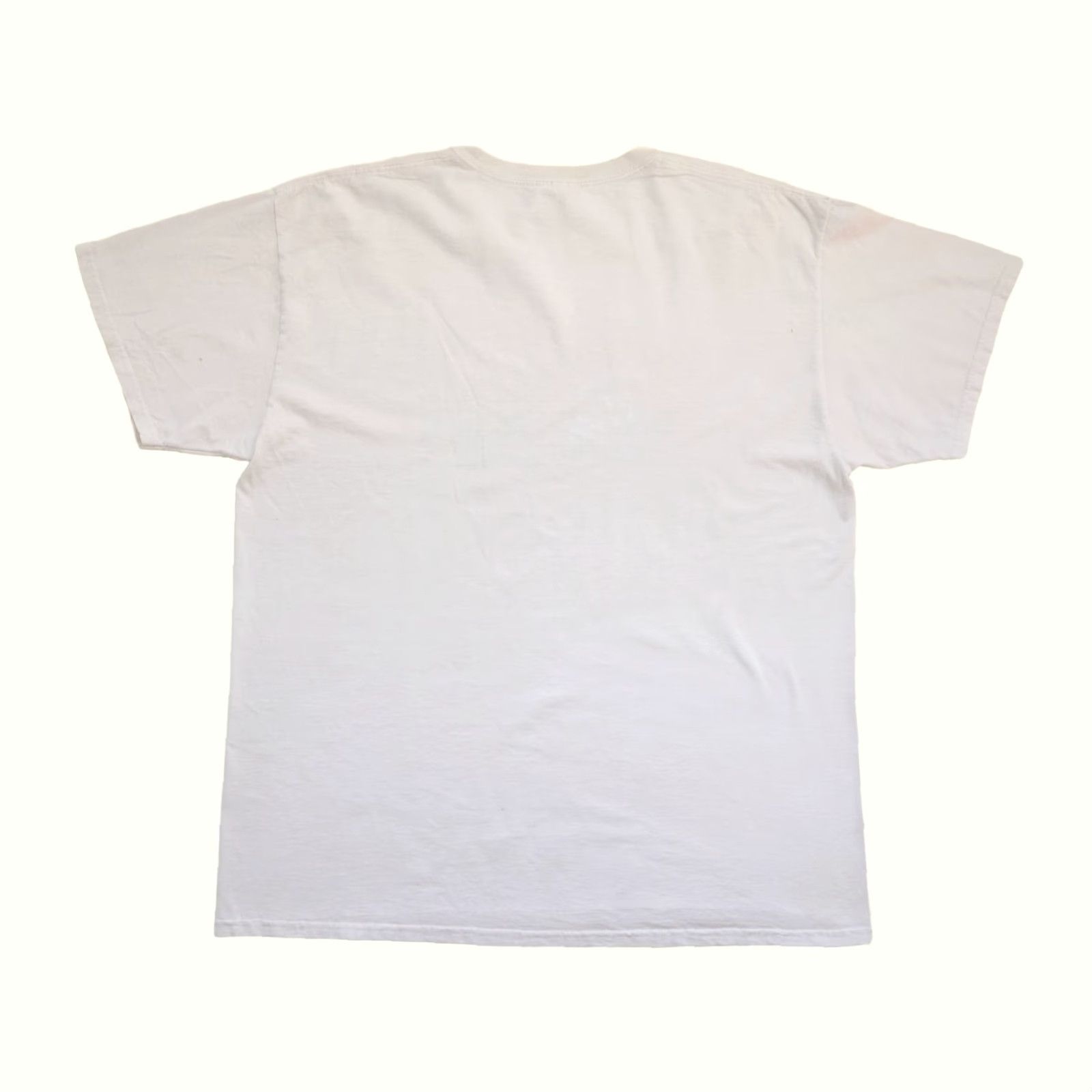 Fruit Of The Loom VINTAGE FRUIT OF THE LOOM VTG Y2K RETRO GUN HOLSTER GRAPHIC WHITE COTTON T SHIRT SZ XL Size US XL / EU 56 / 4 - 3 Thumbnail