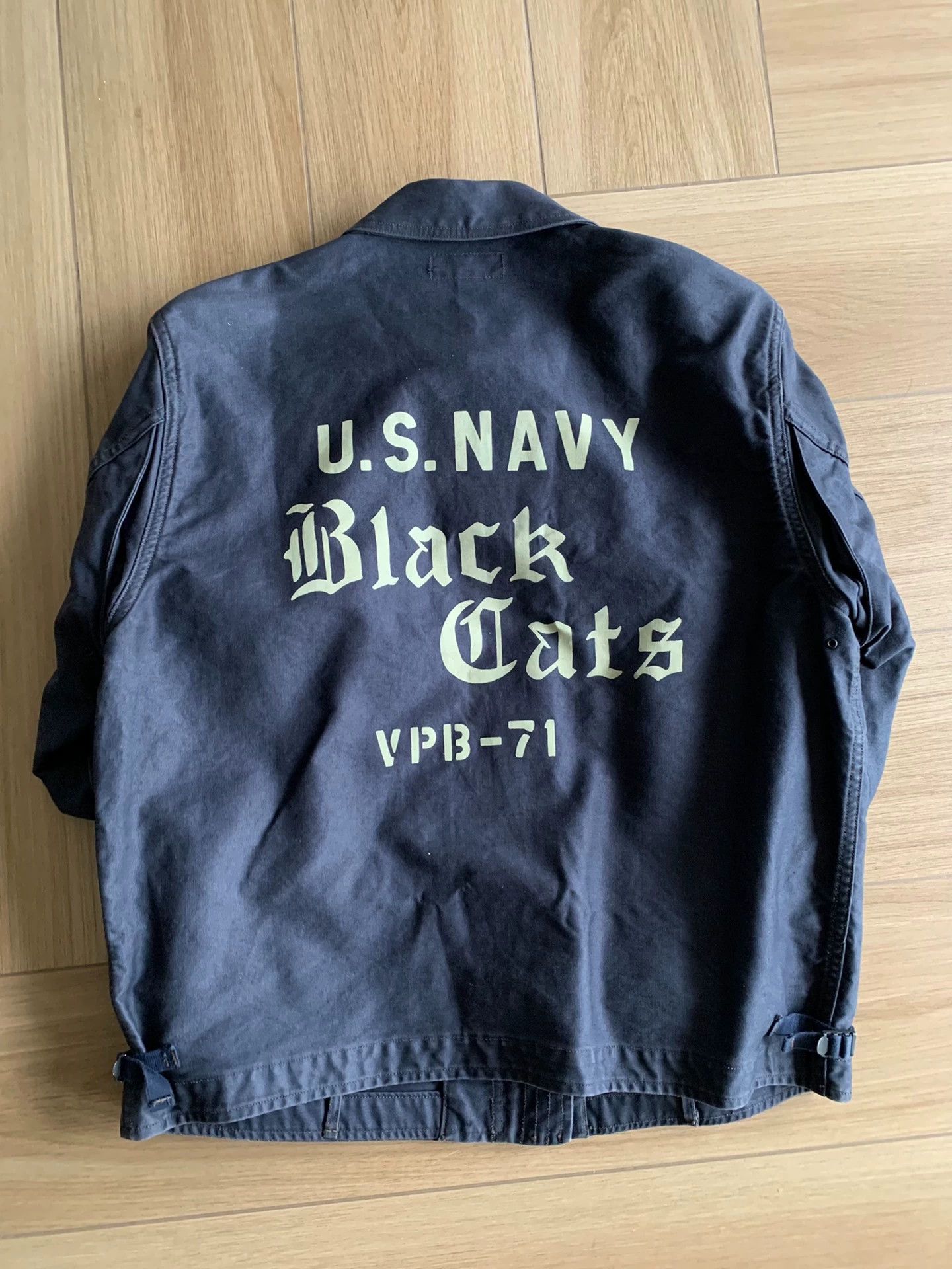 Freewheelers FREEWHEELERS Black Cat N-1 USN Deck Jacket 44 Mint Size US S / EU 44-46 / 1 - 2 Thumbnail