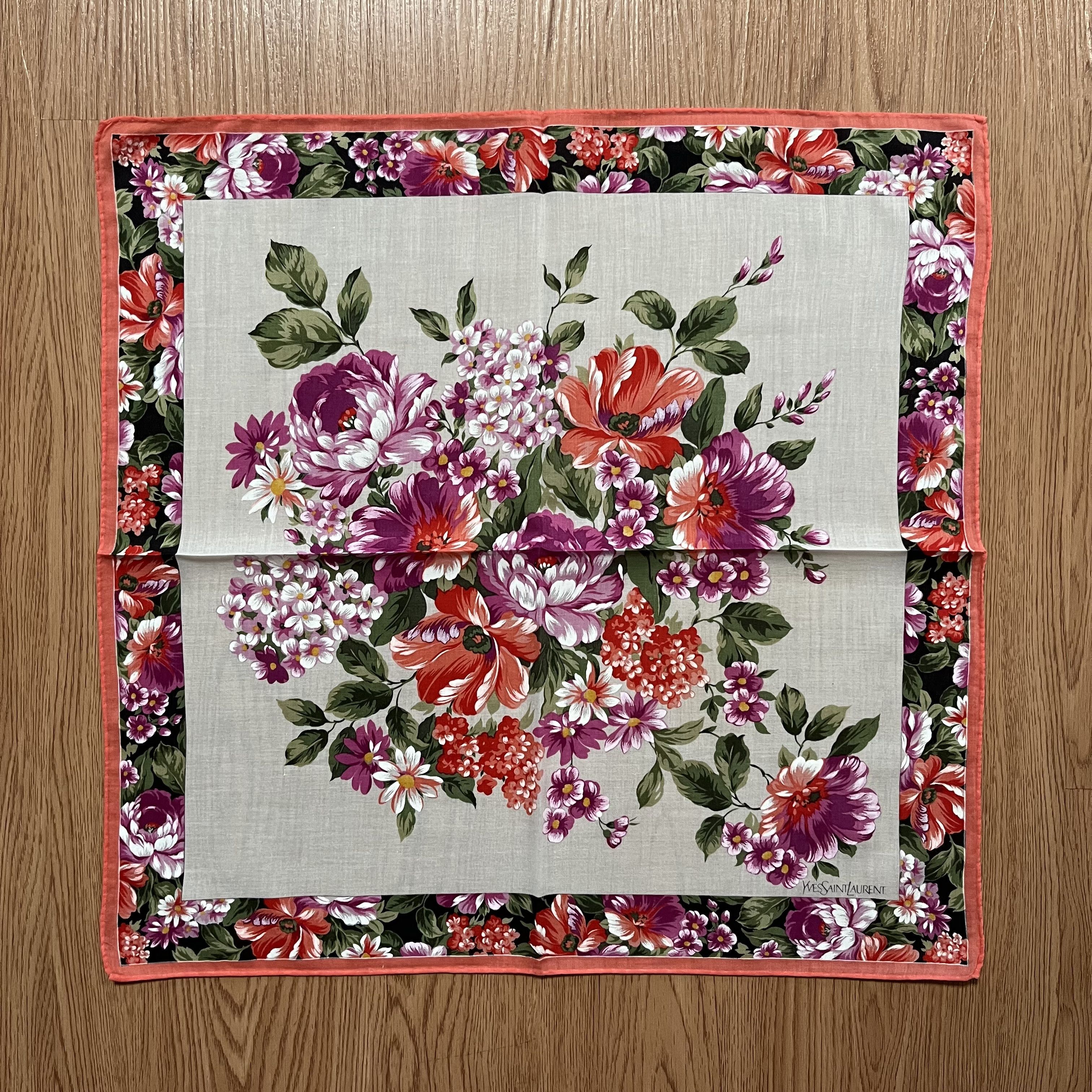 Yves Saint Laurent Vintage Yves Saint Laurent Handkerchief Size ONE SIZE - 1 Thumbnail