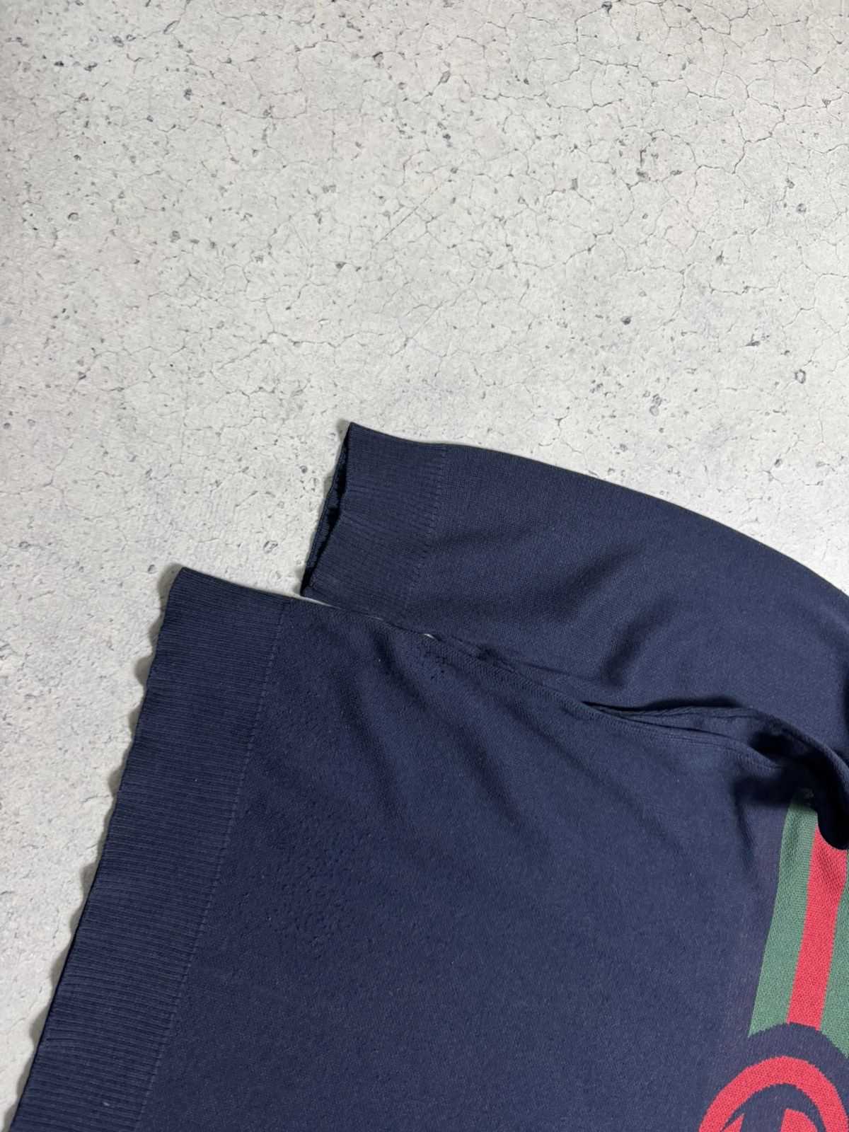 Gucci Gucci Big Logo Luxury Sweater Big Logo Size L Size US L / EU 52-54 / 3 - 3 Thumbnail