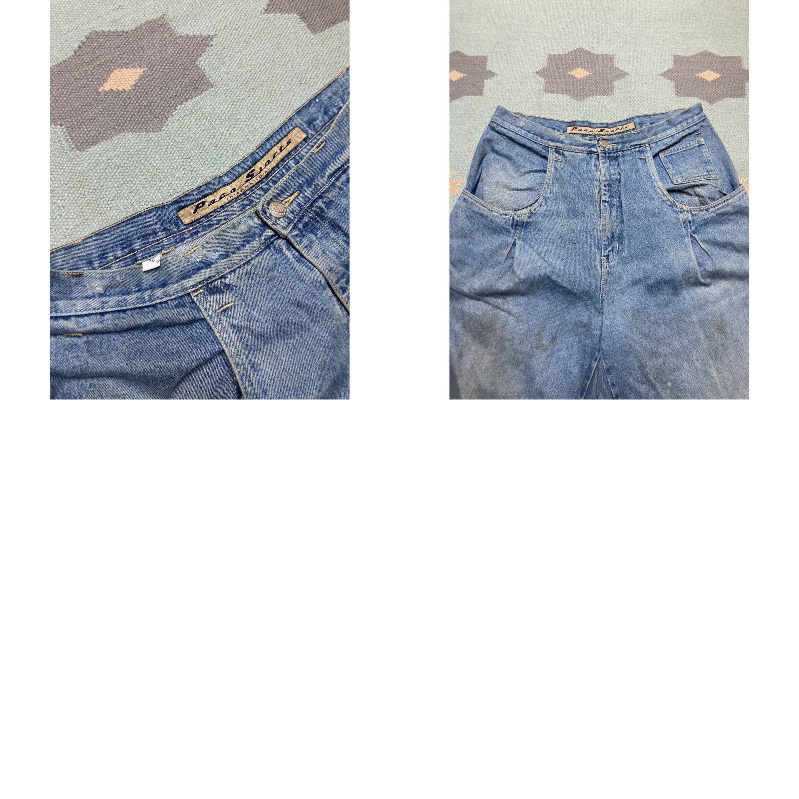 Vintage VINTAGE PACO Jeans Baggy JNCO Style 36x33 Men Blue 90s Skater Huge Pockets Size US 36 / EU 52 - 8 Thumbnail