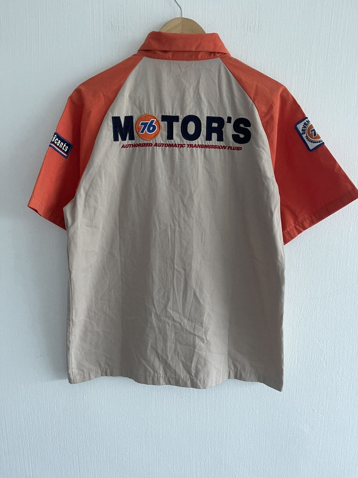 Other Vintage Racing zipper workshirt / 76 Lubricants Size US L / EU 52-54 / 3 - 2 Thumbnail