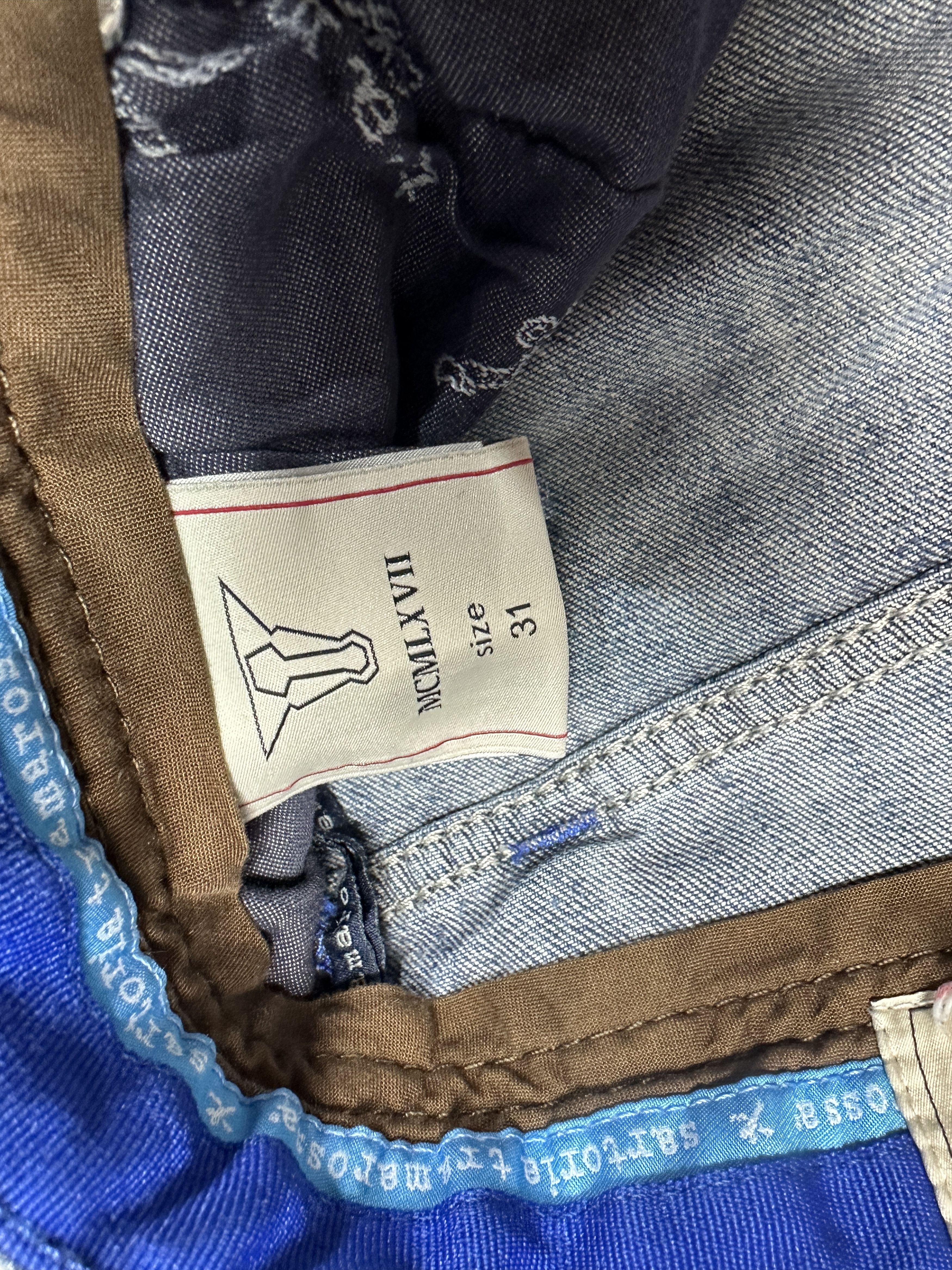 Other Sartoria Tramarossa Jenas Stretch Slim Size 31 W31 L34 Size US 31 - 4 Thumbnail