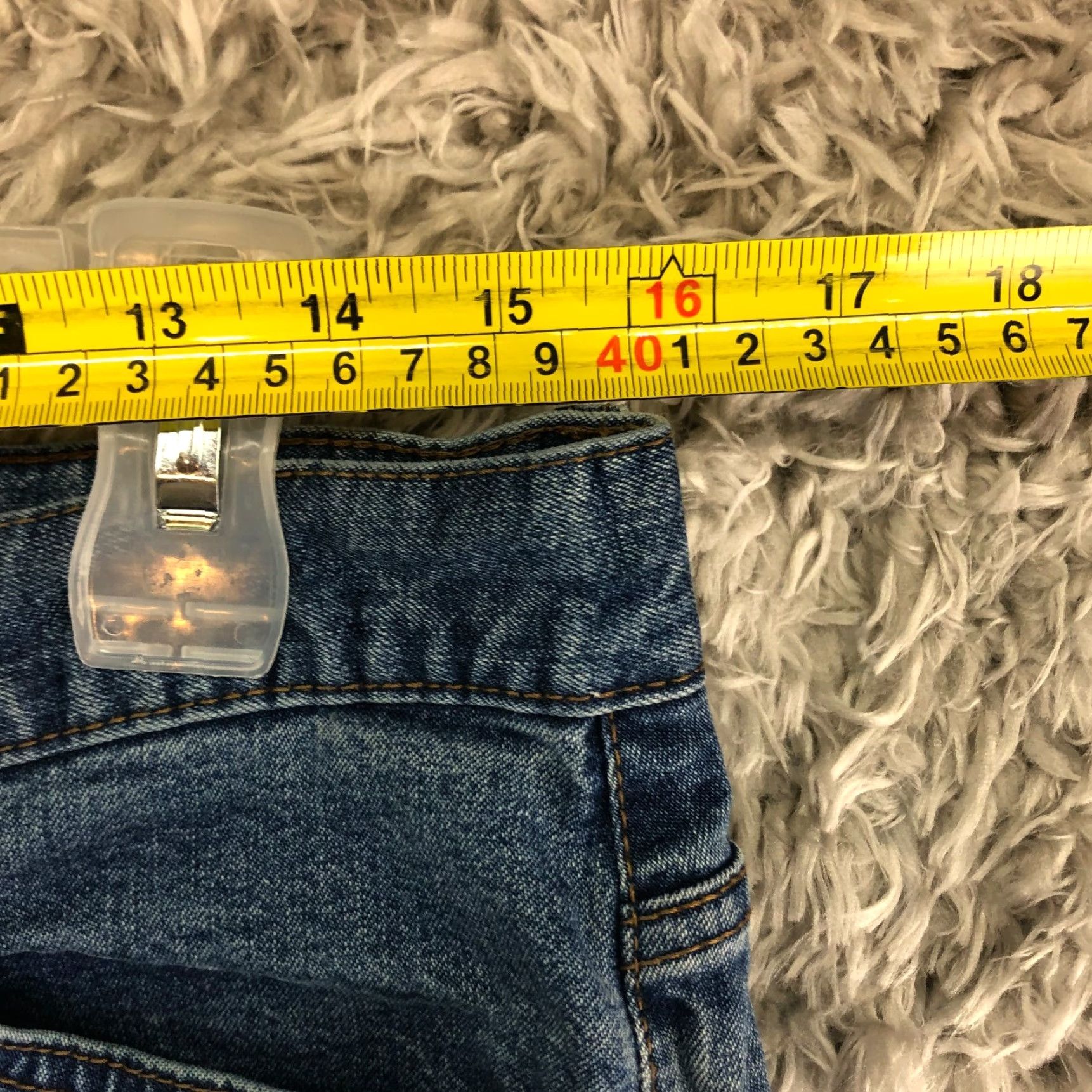 Denime LRL Jeans Womens Size 10 Mid Rise Straight Leg Medium Wash Blue Denim Jeans Size 32" / US 10 / IT 46 - 2 Thumbnail