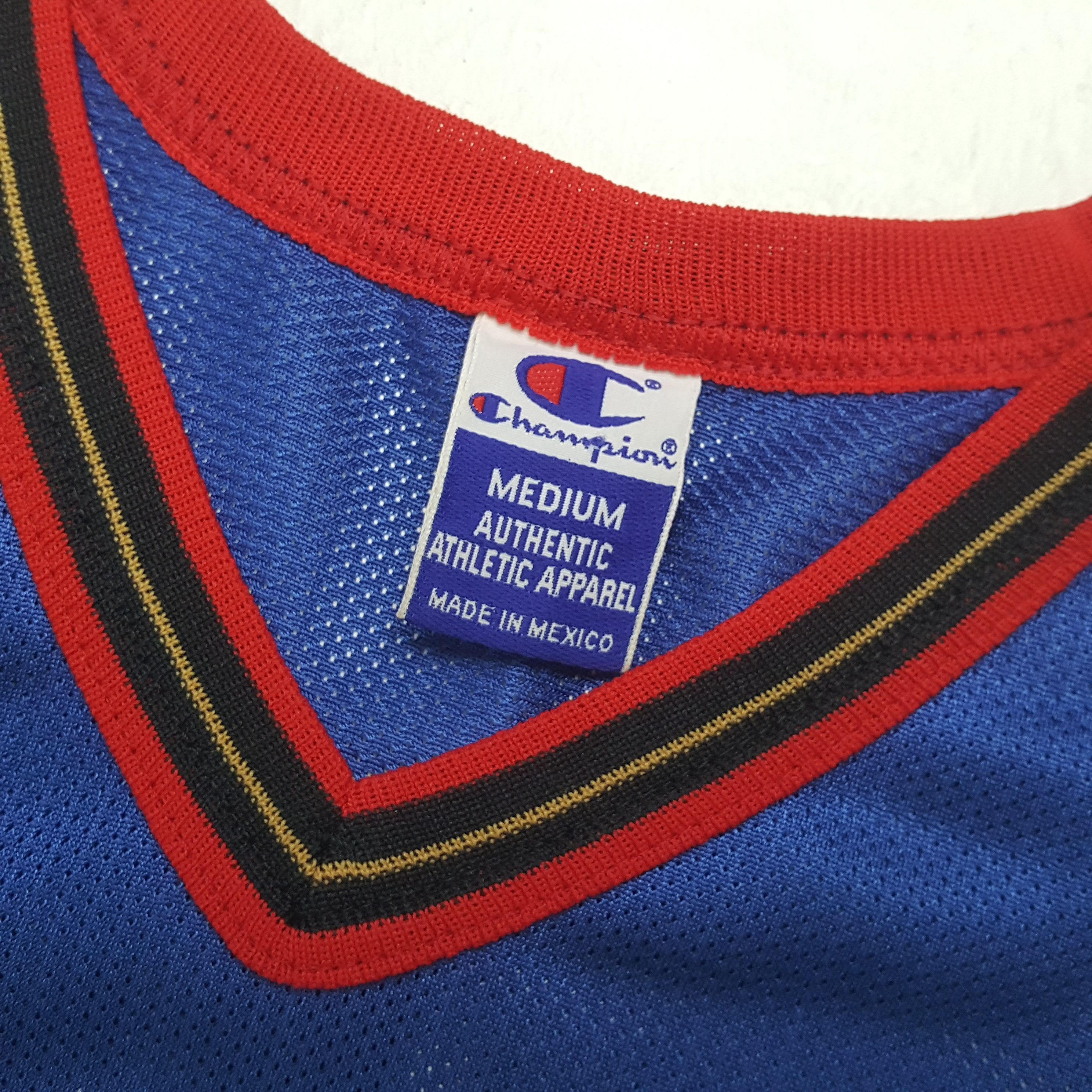 Champion Iverson Sixers NBA Basketball Jersey RR5 Size US L / EU 52-54 / 3 - 5 Thumbnail