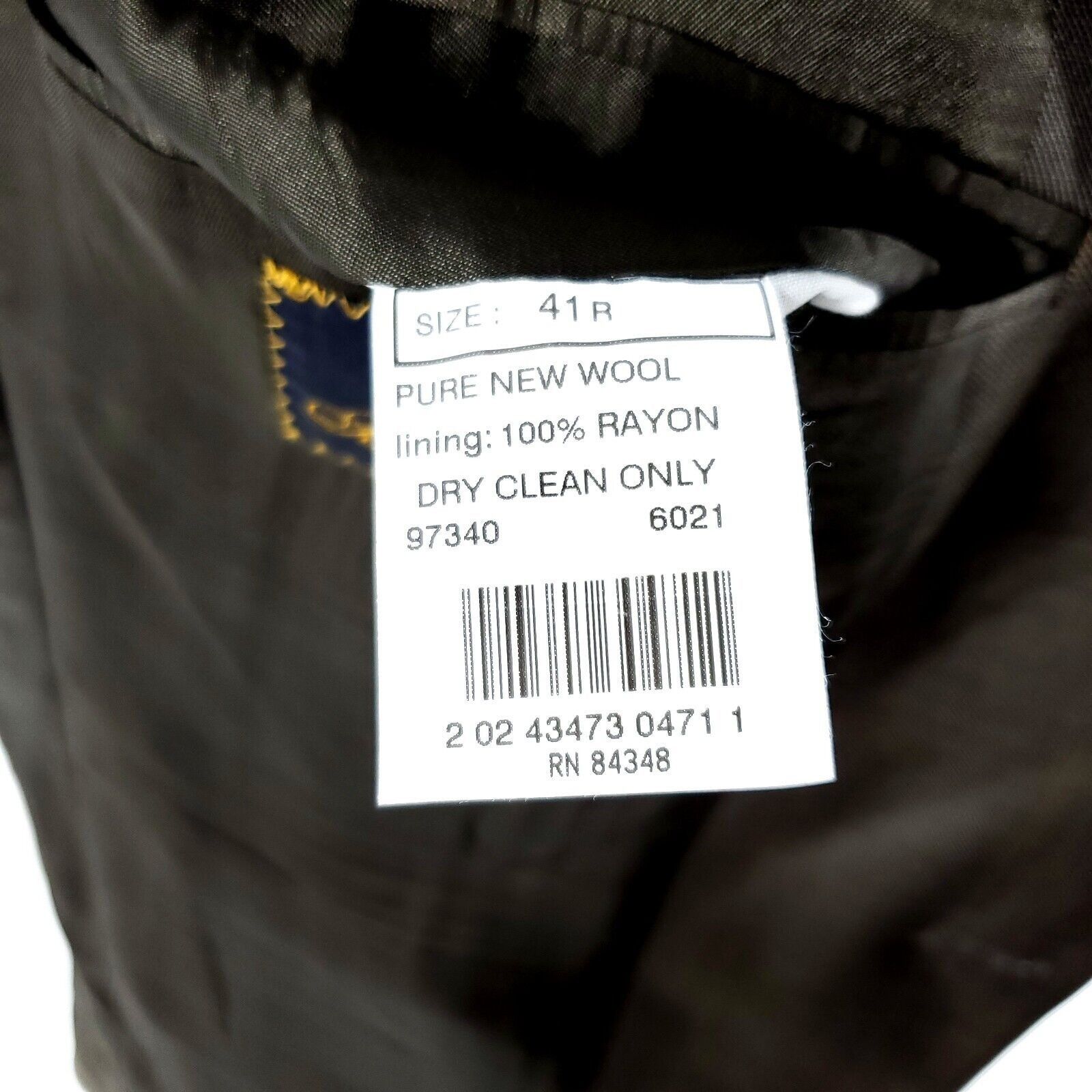 Brooks Brothers Vintage Brooks Brothers Wool 2 Button Blazer 40R Green Shark Size 40R - 8 Thumbnail