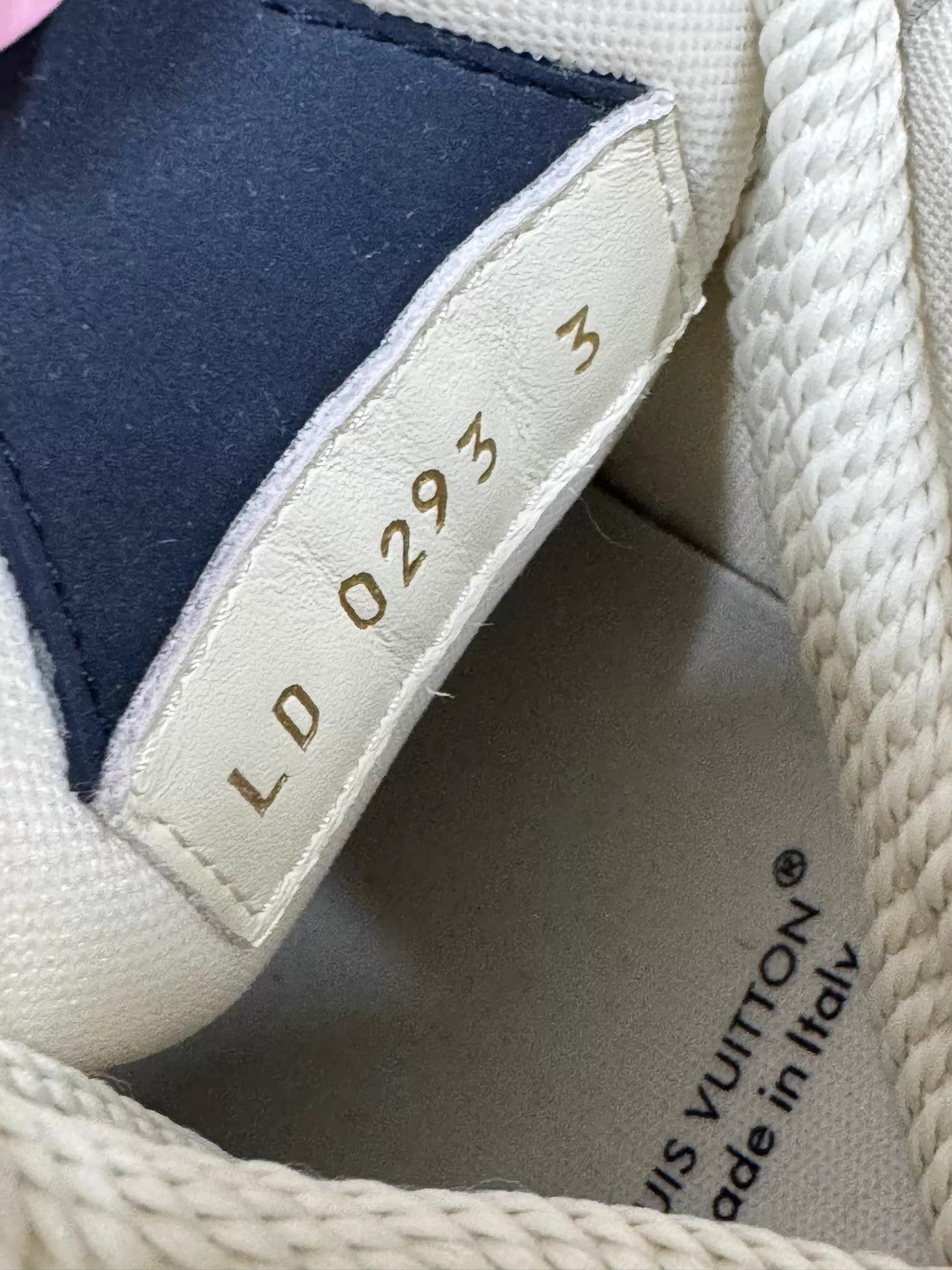 Louis Vuitton LV Skate Blue White Casual Skateboard Shoe 37 Size US 6.5 / IT 36.5 - 3 Thumbnail