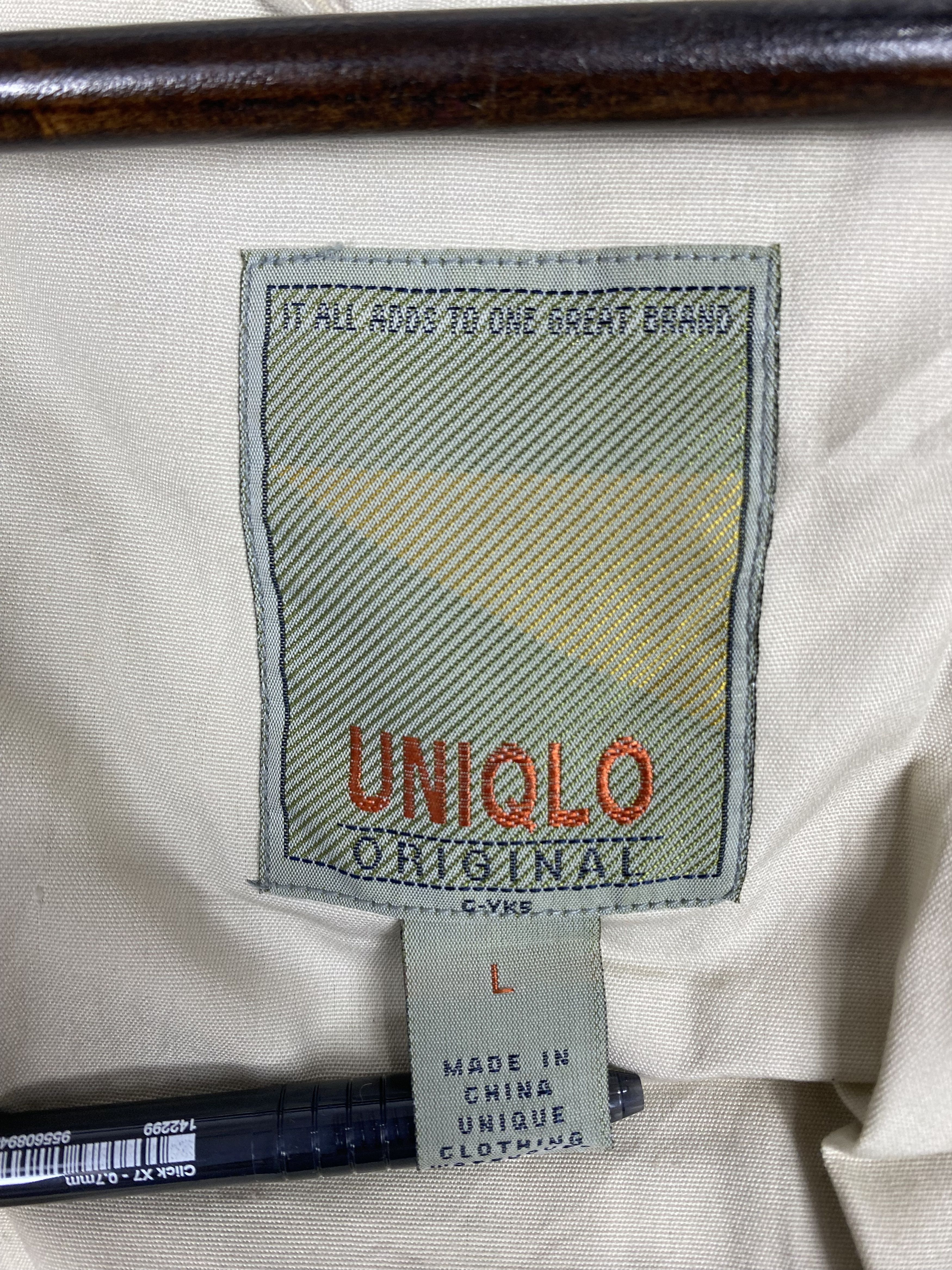 Uniqlo Vintage Uniqlo Long Jacket DJ0760 Size US L / EU 52-54 / 3 - 9 Thumbnail
