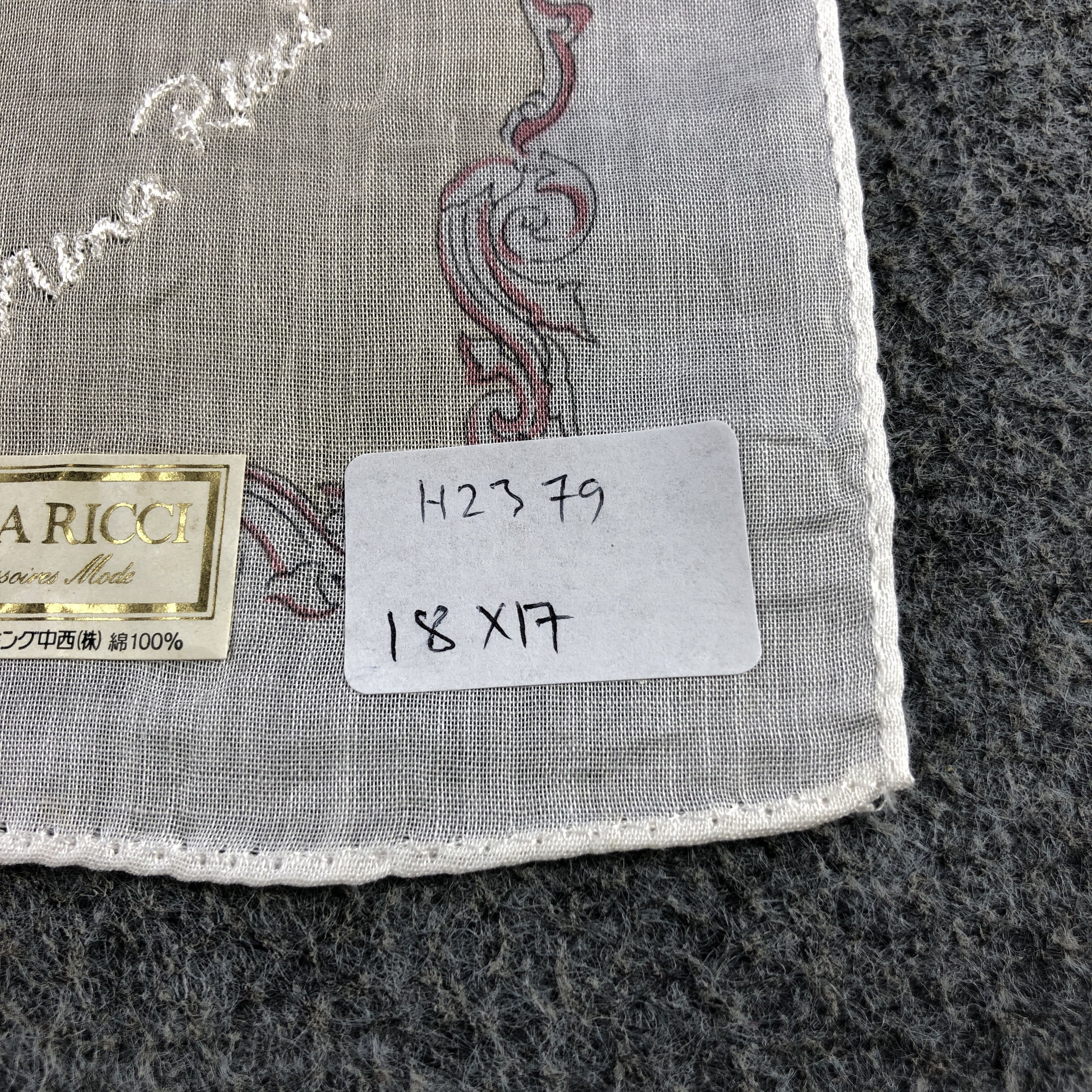 Nina Ricci Nina Ricci Handkerchief Neckerchief Bandana H2379 Size ONE SIZE - 5 Thumbnail