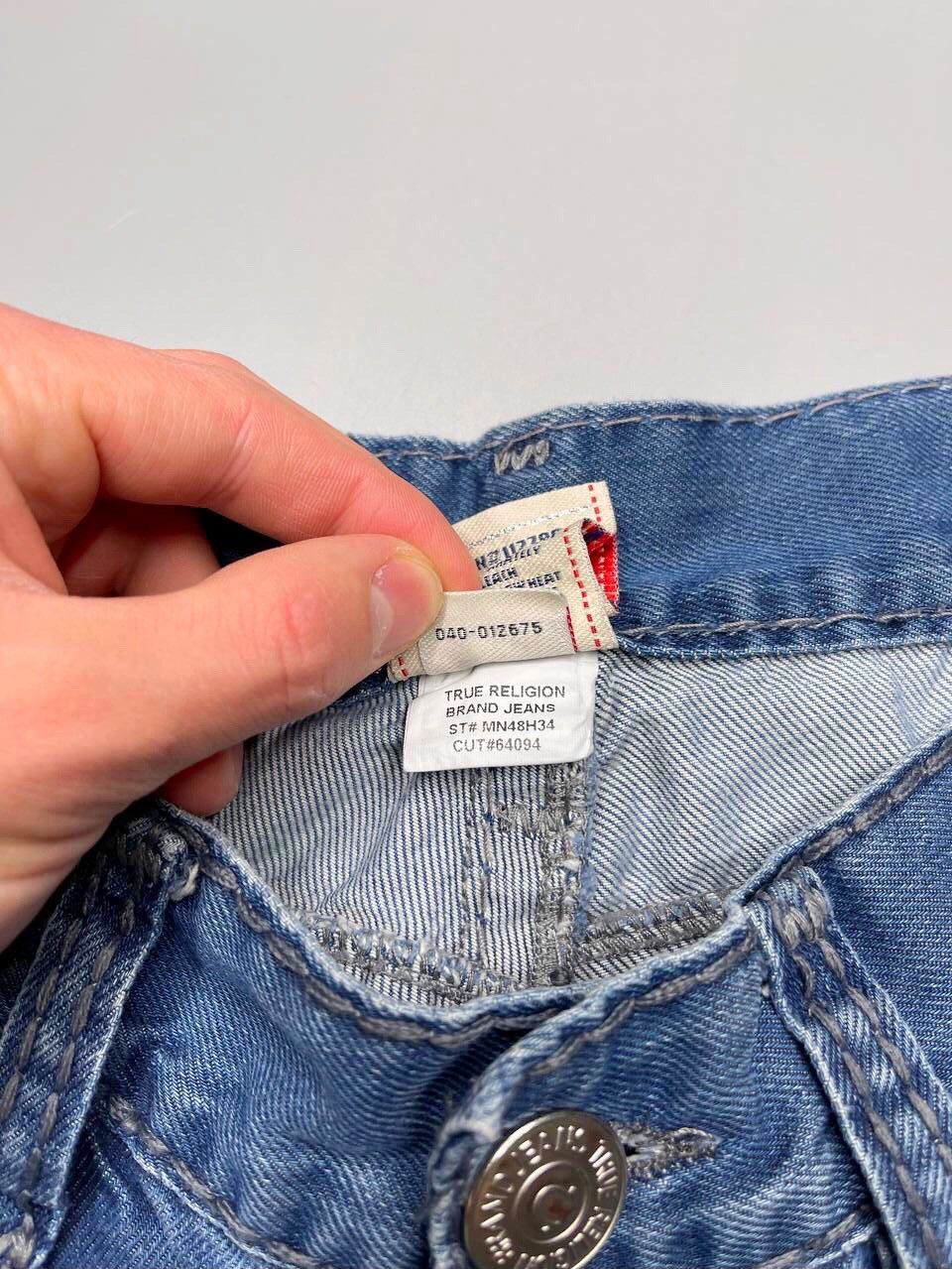 True Religion × Vintage Vintage True Religion Rare Jeans Size US 33 - 12 Thumbnail