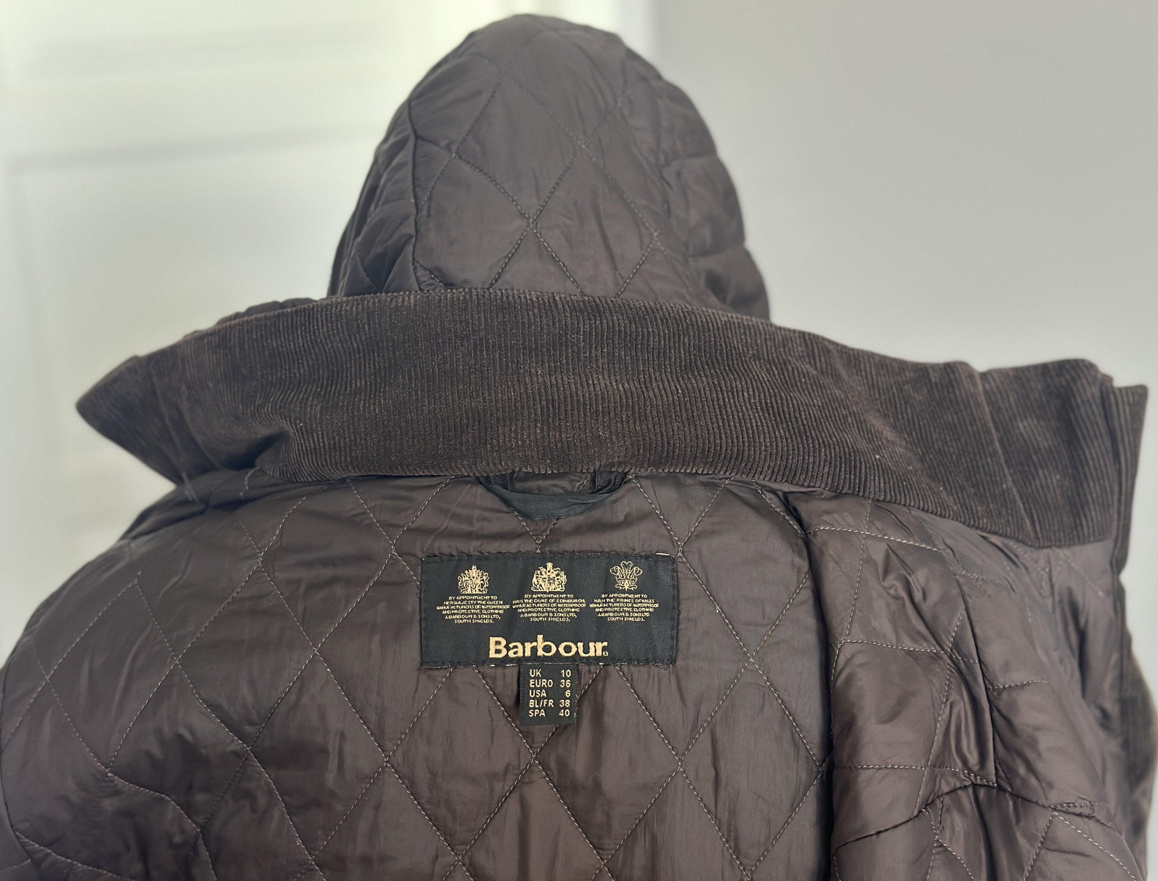 BARBOUR Cameron Wax Women's Hooded Jacket British Style