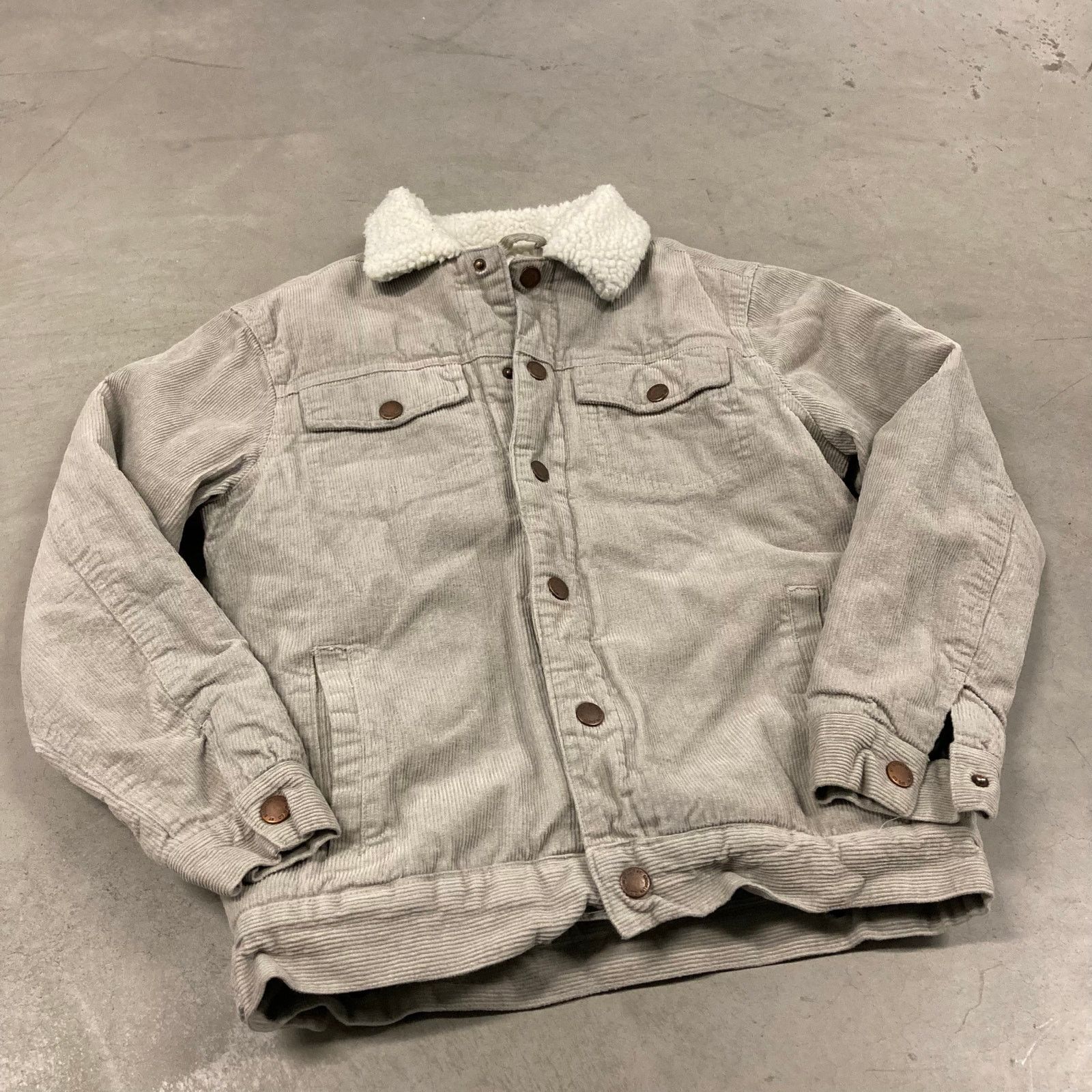 Vintage vintage y2k fur lined corduroy trucker jacket Size US S / EU 44-46 / 1 - 1 Thumbnail