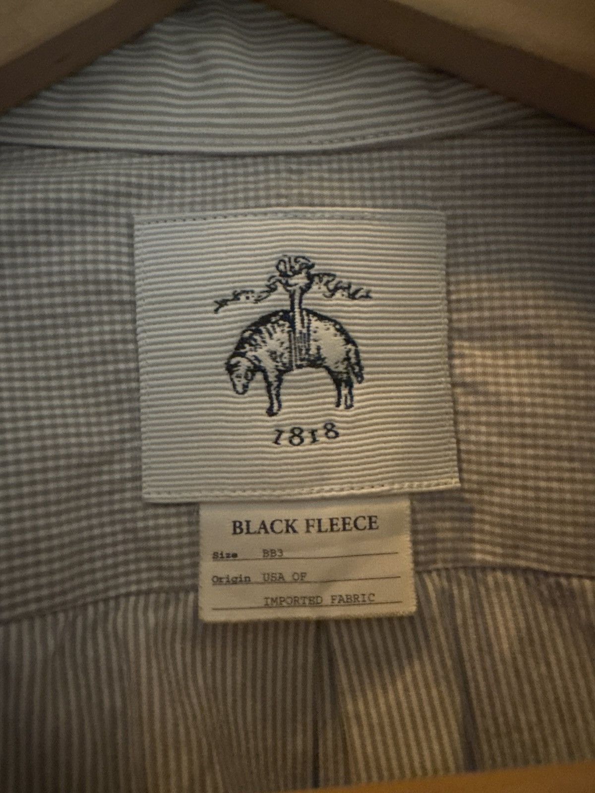 Brooks Brothers Black Fleece Rare Thom Browne Designed Black Fleece Checkered and Striped Size US L / EU 52-54 / 3 - 7 Thumbnail