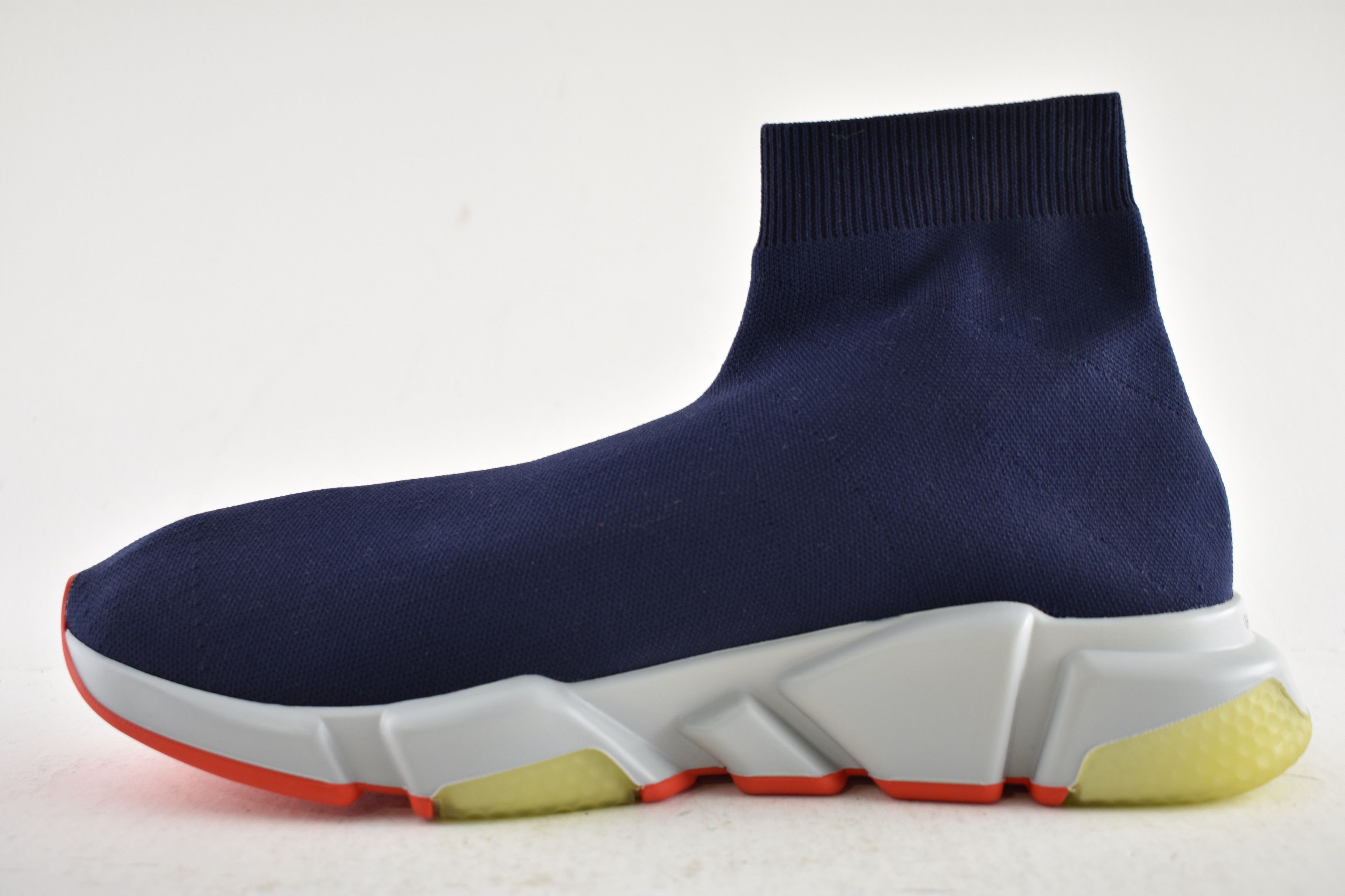 Balenciaga Balenciaga Speed Sock Grey BB Logo High Top Sneaker 44 11 Size US 11 / EU 44 - 9 Thumbnail