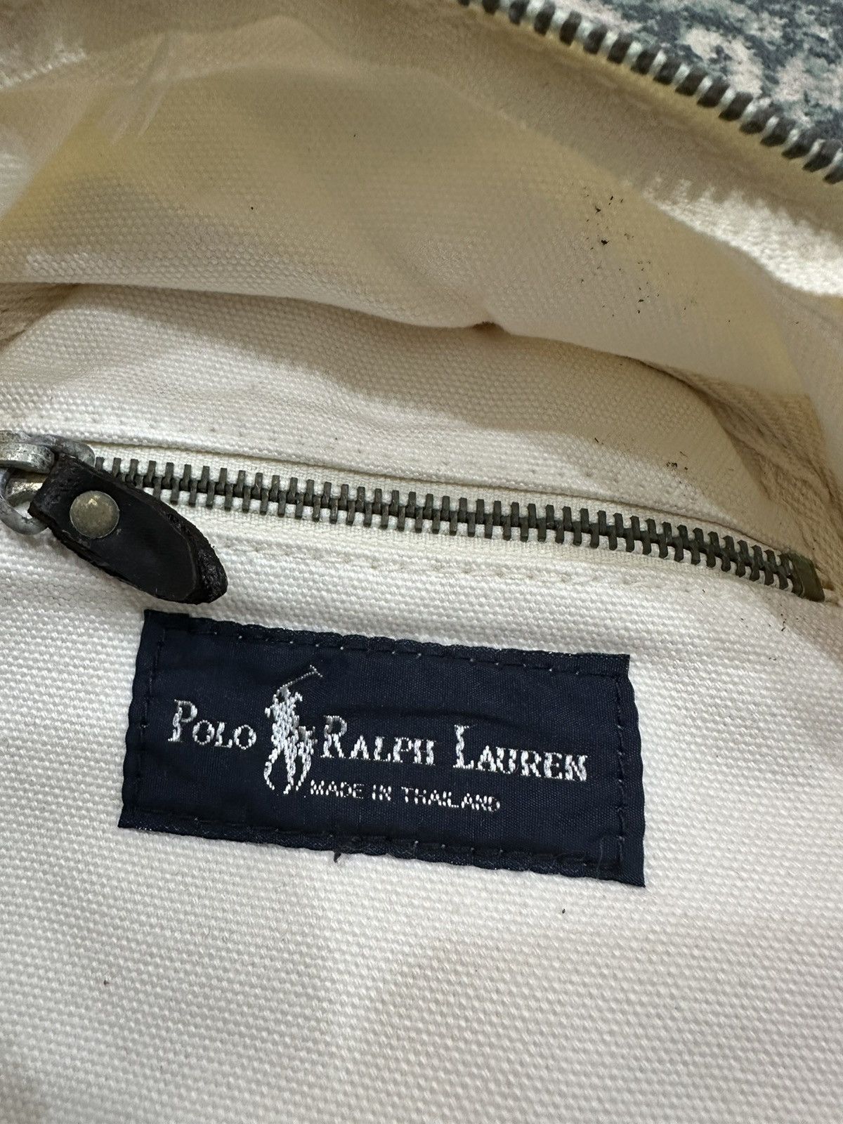 Polo Ralph Lauren Vintage Polo Bear Ralph Lauren Heavy Cotton Backpack Size ONE SIZE - 14 Thumbnail
