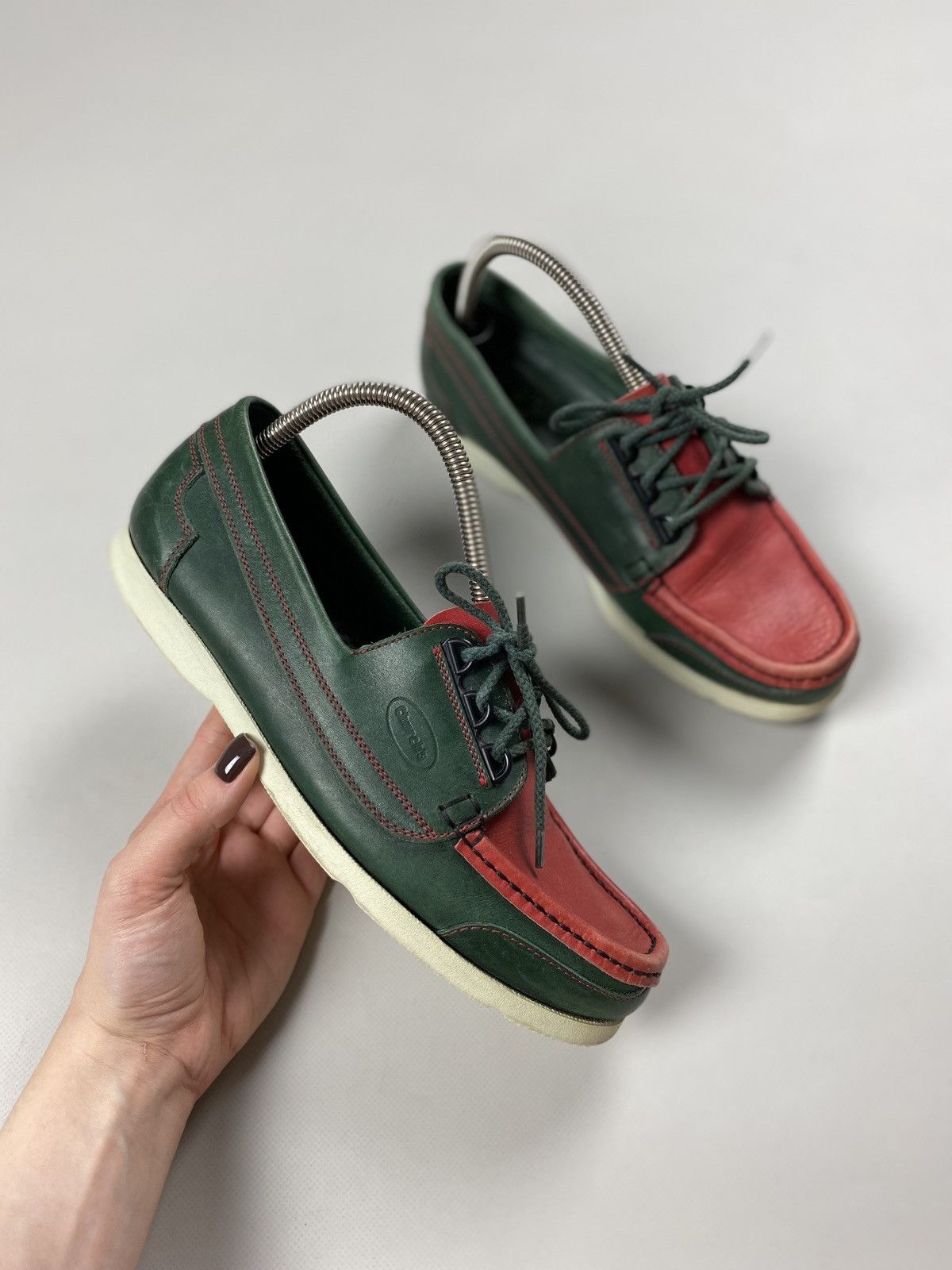 Church's Church’s 2000 Antigua Marine men’s leather boat shoes Size US 8.5 / EU 41-42 - 3 Thumbnail