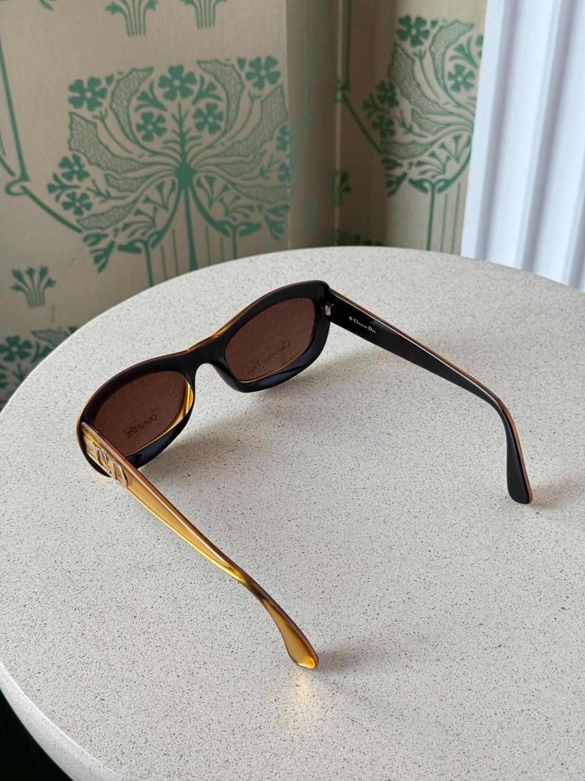 Dior NEW Vintage 1990 Christian Dior 2974 Gold Optyl Sunglasses Size ONE SIZE - 12 Thumbnail