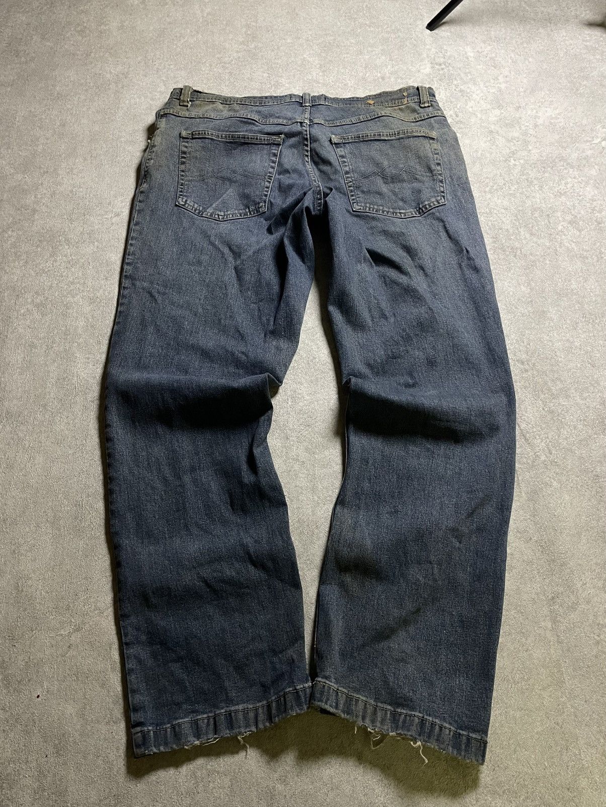 If Six Was Nine × Le Grande Bleu (L.G.B.) × Tornado Mart Distressed Work Denim Angelo Litric Cut & Burn IfSixWasNine Size US 32 / EU 48 - 15 Thumbnail