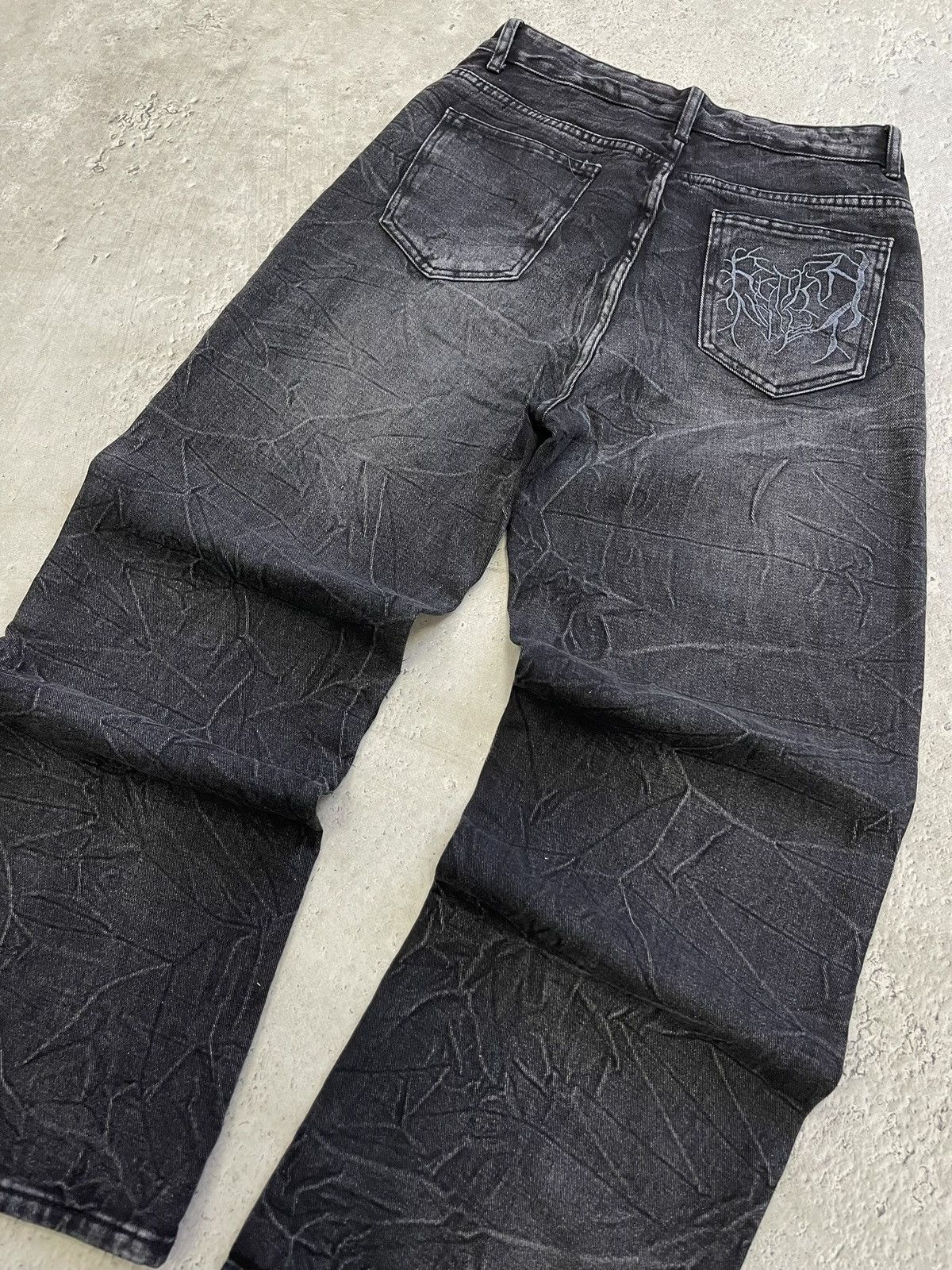 JNCO JNCO style y2k fashion distressed jeans hype baggy fit y2k Size US 32 / EU 48 - 7 Thumbnail