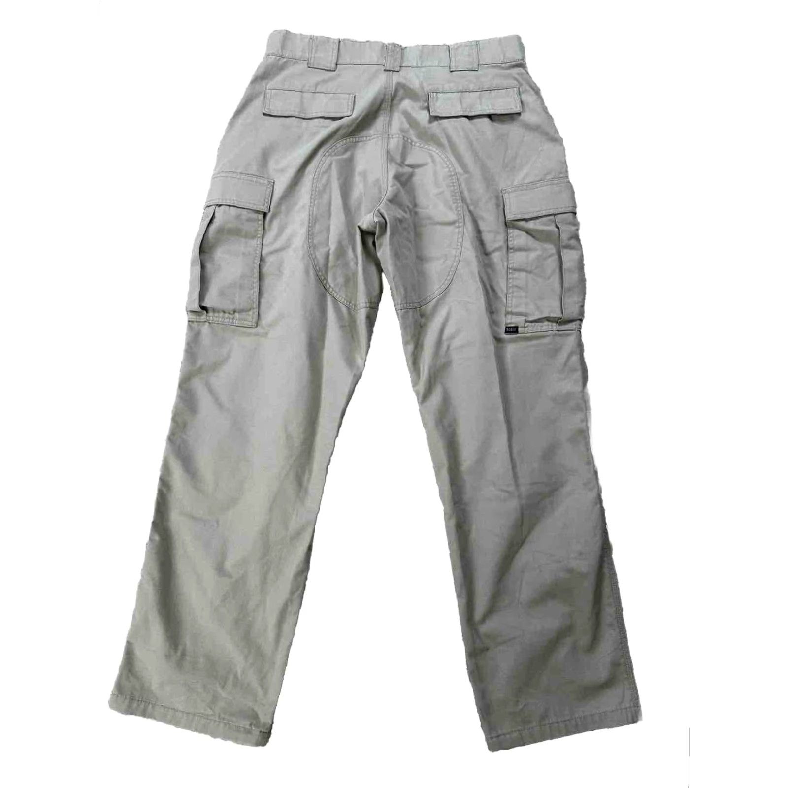 Vintage 5.11 Tactical Pants Cargo 35.5-39x32 Reg Beige Canvas Cotton Mens Regular Inseam 32 Pockets 90s Marine American Workwear Size US 33 - 2 Thumbnail