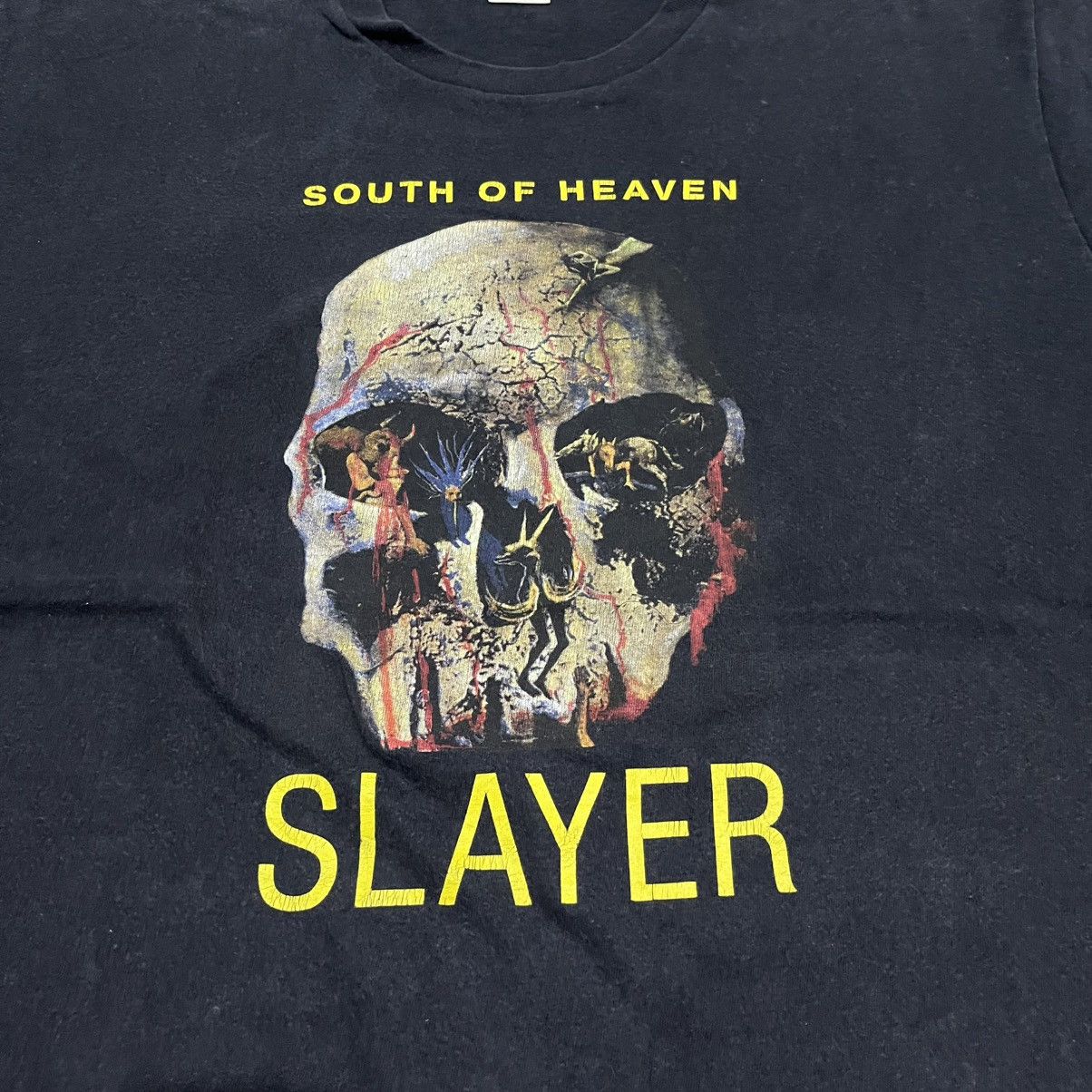 Supreme 2016 Supreme x Slayer South Of Heaven Size US XL / EU 56 / 4 - 3 Thumbnail
