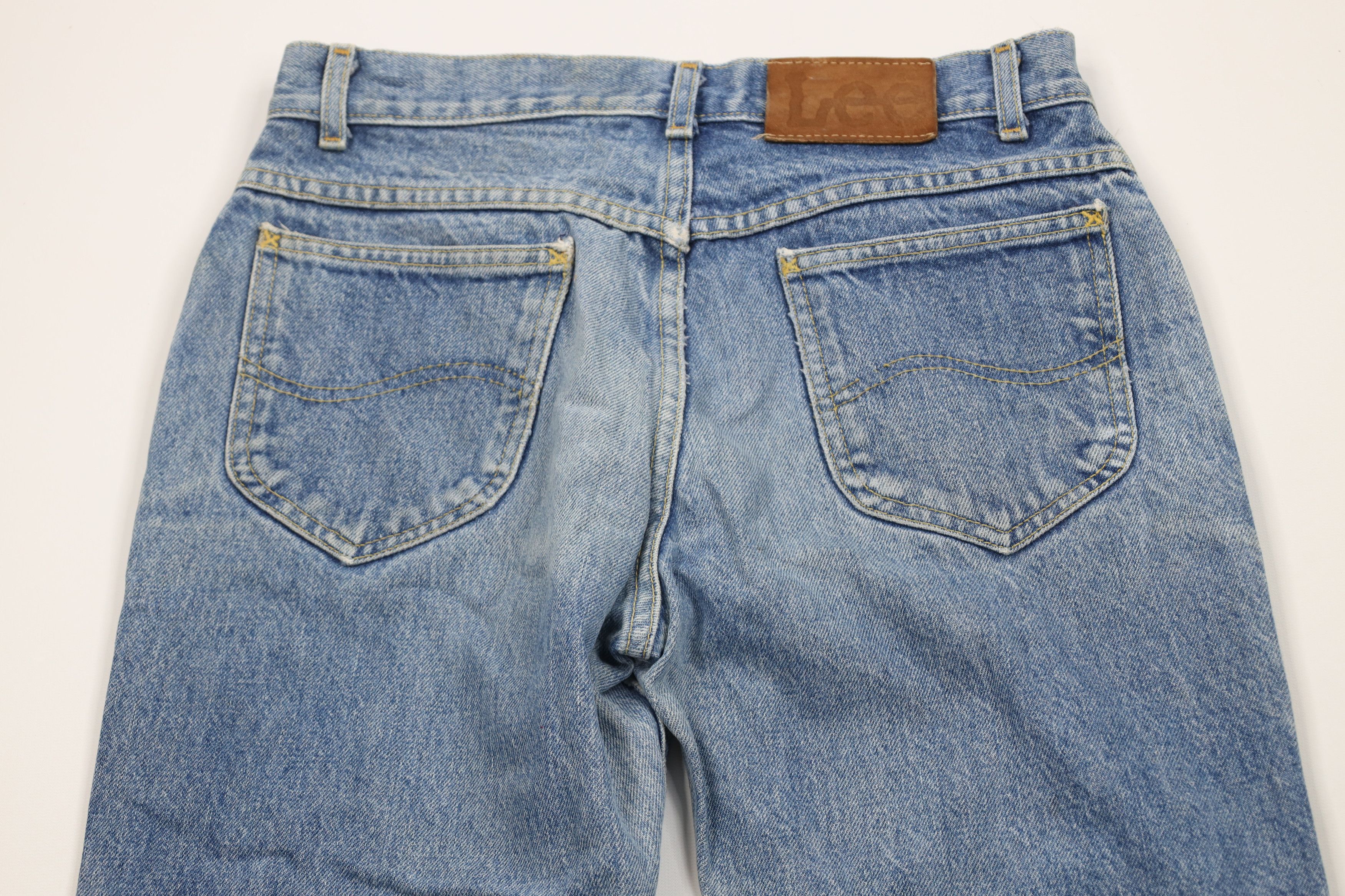 Lee Vintage 80s 90s Lee Straight Leg Denim Jeans Blue USA Size US 30 / EU 46 - 11 Thumbnail