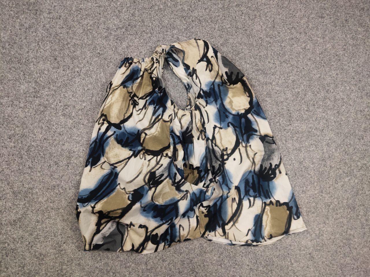 Other Hache Italy Design Paint Cotton Oversized Blouse with straps Size M / US 6-8 / IT 42-44 - 10 Thumbnail