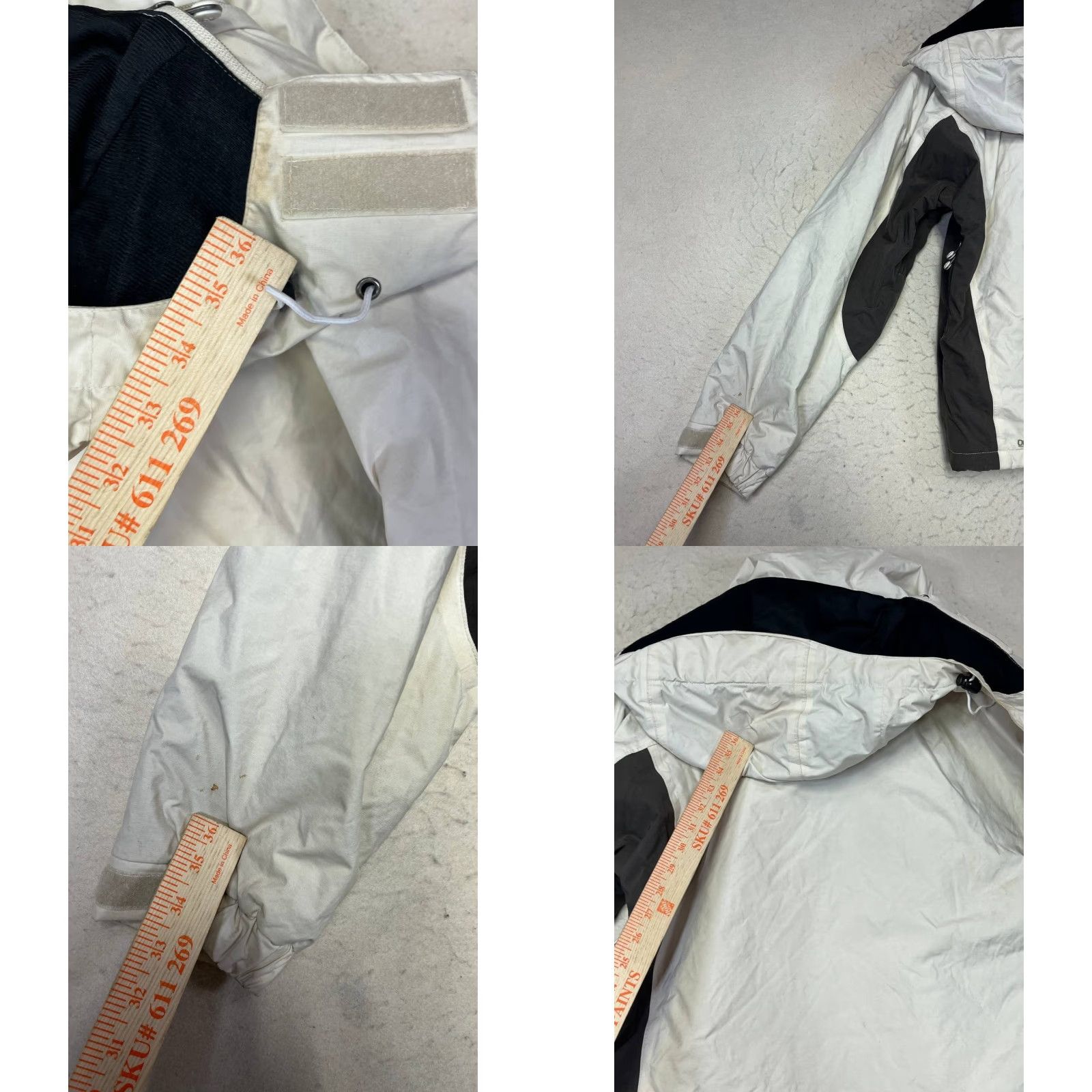 Billabong Billabong Expedition Jacket Men M White Water Resistant Hooded Puffer Mid-Length Outdoor Winter Coat Size US M / EU 48-50 / 2 - 9 Thumbnail